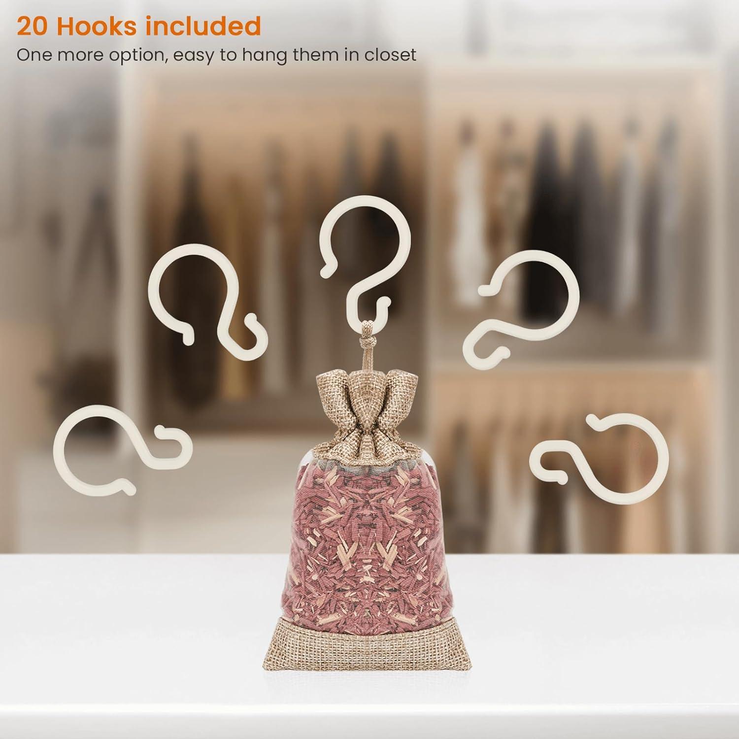 Sachets de Cedro Homode - 10 Chips Aromatizados para Armarios