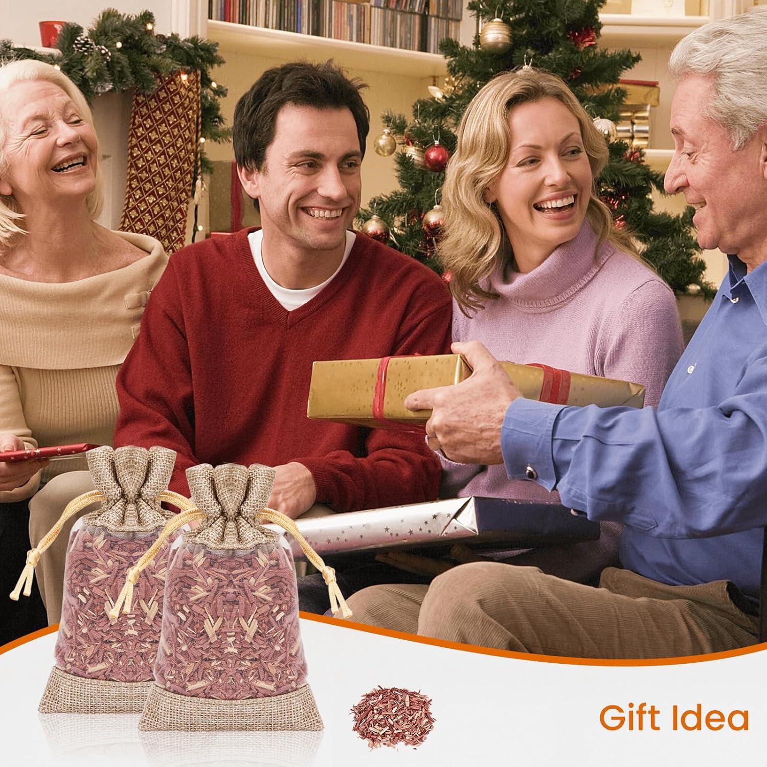 Sachets de Cedro Homode - 10 Chips Aromatizados para Armarios