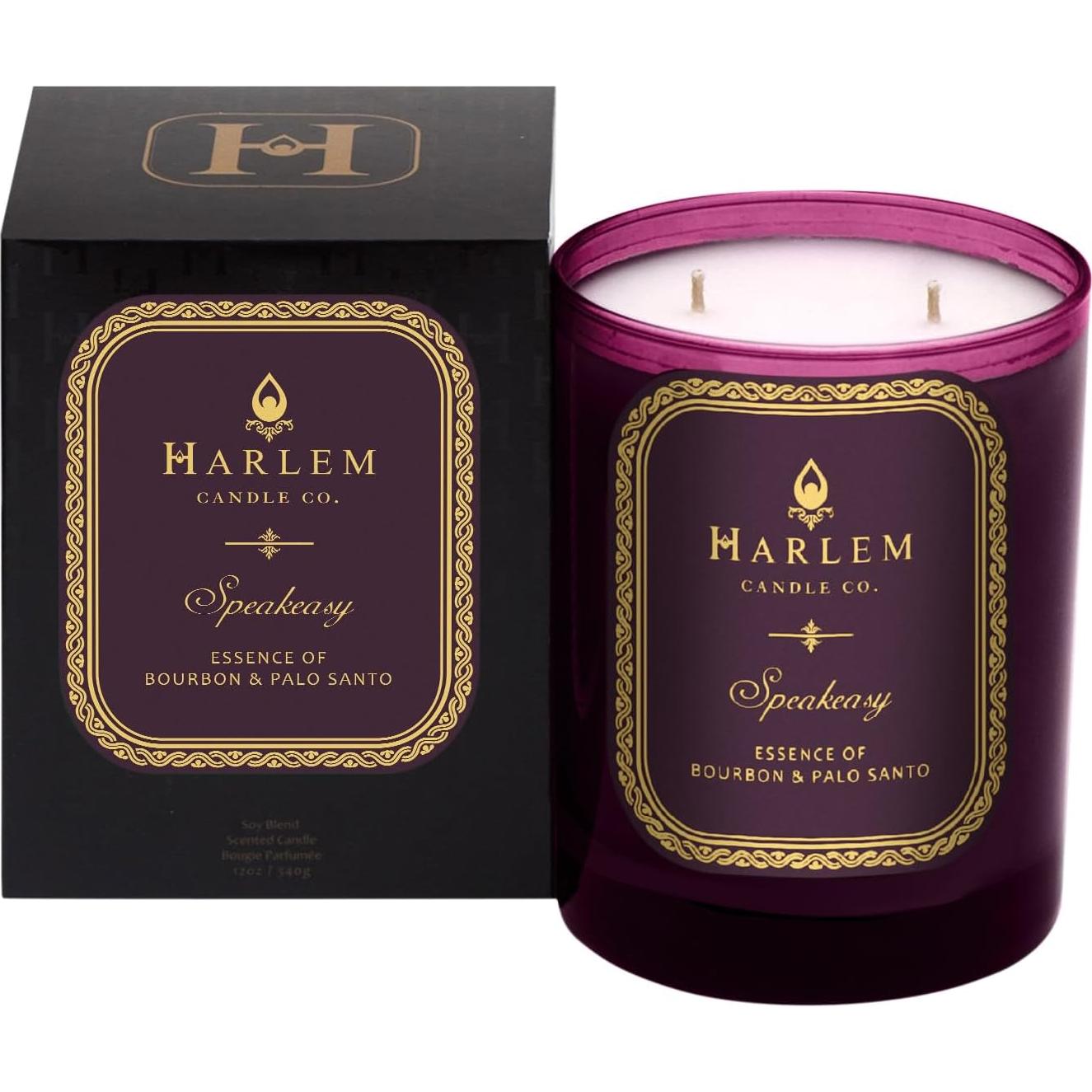 Vela Aromática de Soja Harlem Candle Co. Speakeasy 311 g