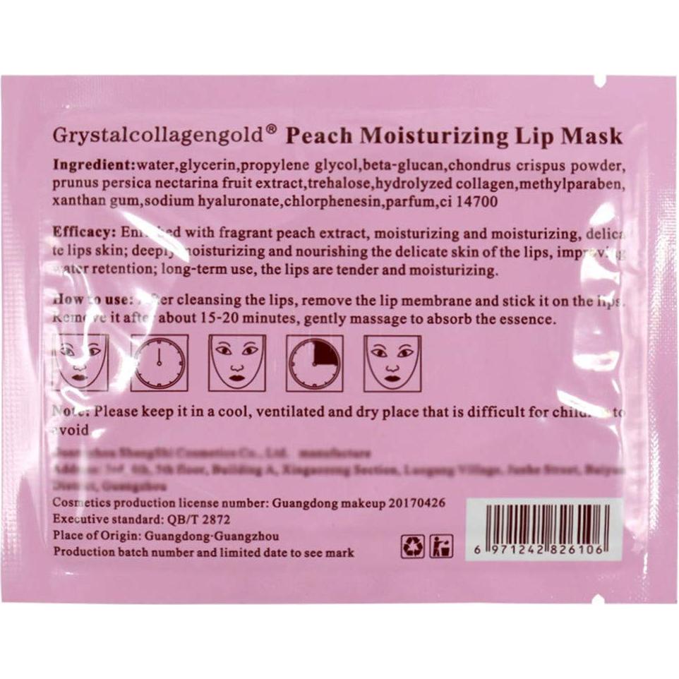 Mascarilla de Labios Adofect Colágeno Hidratante 30 Pzas