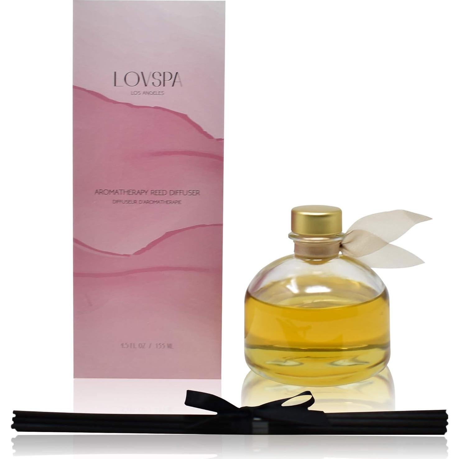 Difusor de Varillas LOVSPA 133.2ml Sándalo y Ámbar