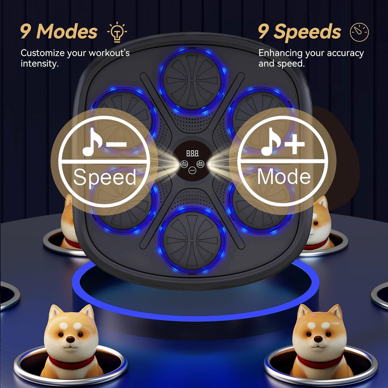 Máquina de Boxeo Musical Hmnpkuc 03 - Entrenamiento Inteligente