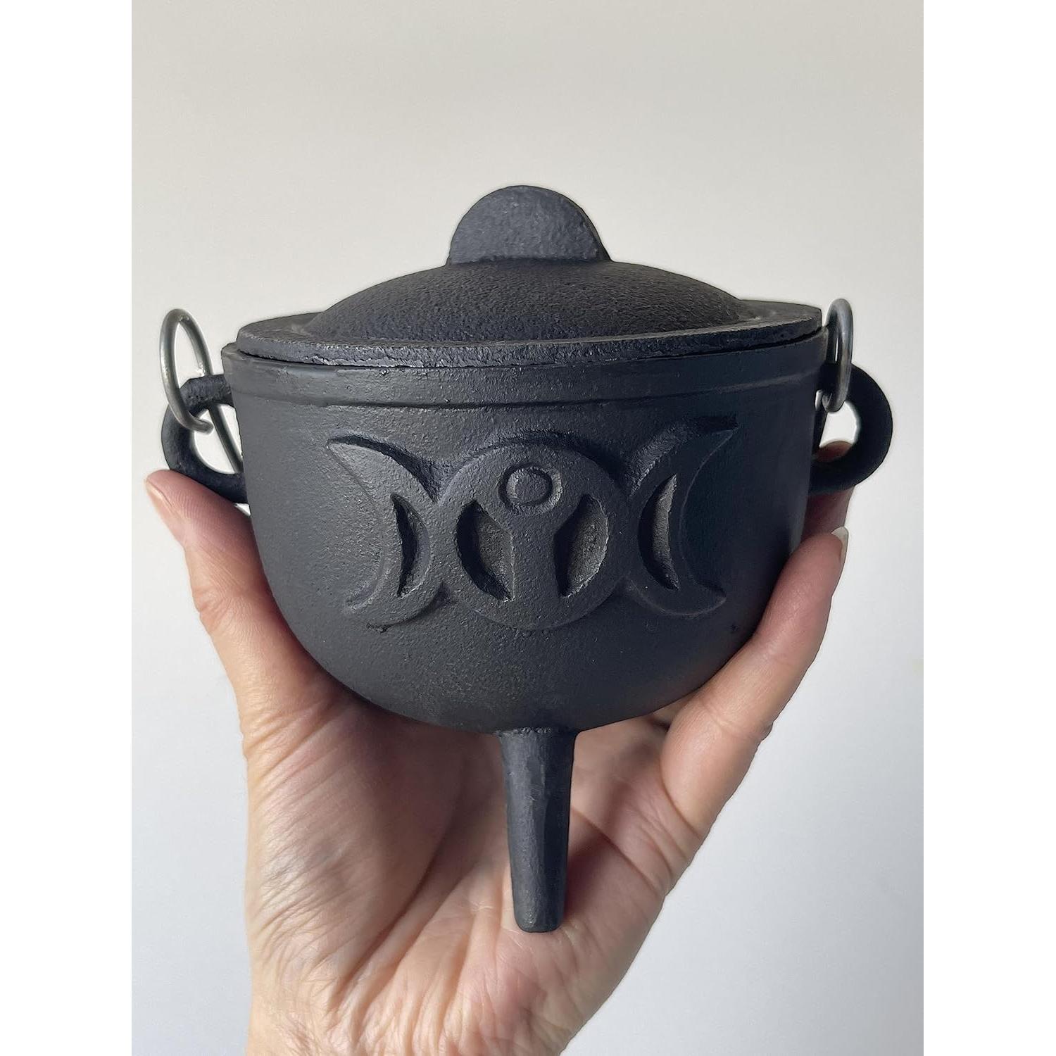 Caldero de Hierro Fundido GAF TREASURES Triple Luna 11.4 cm