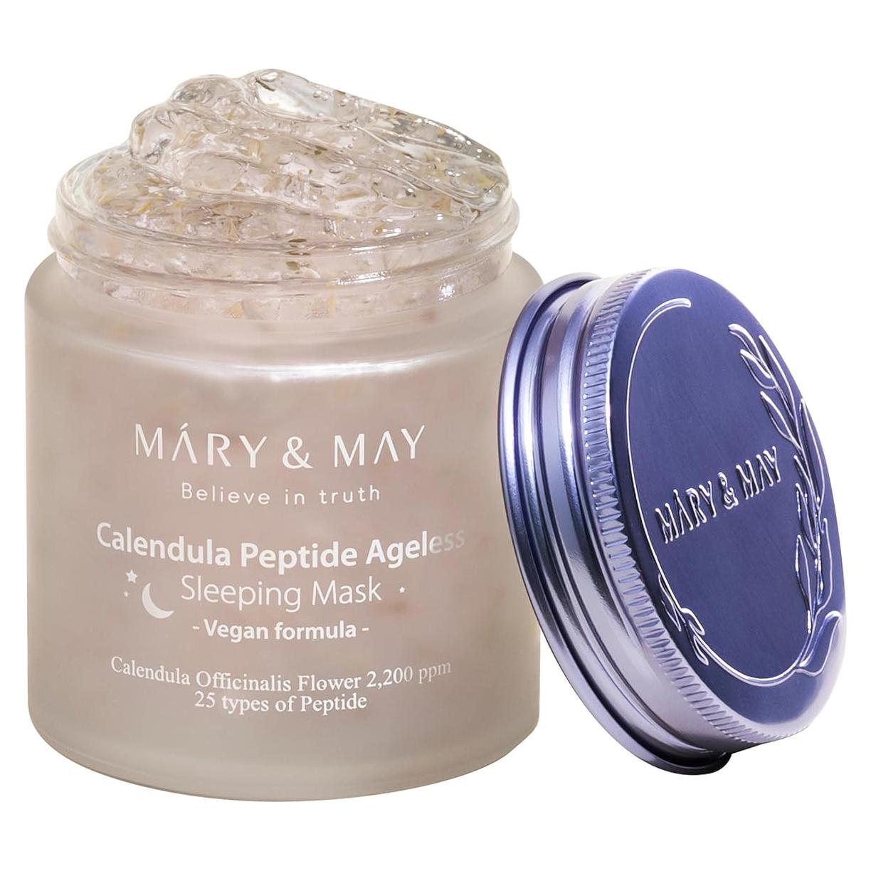 Máscara de Noche Vegana Mary&May 110ml Hidratante Facial