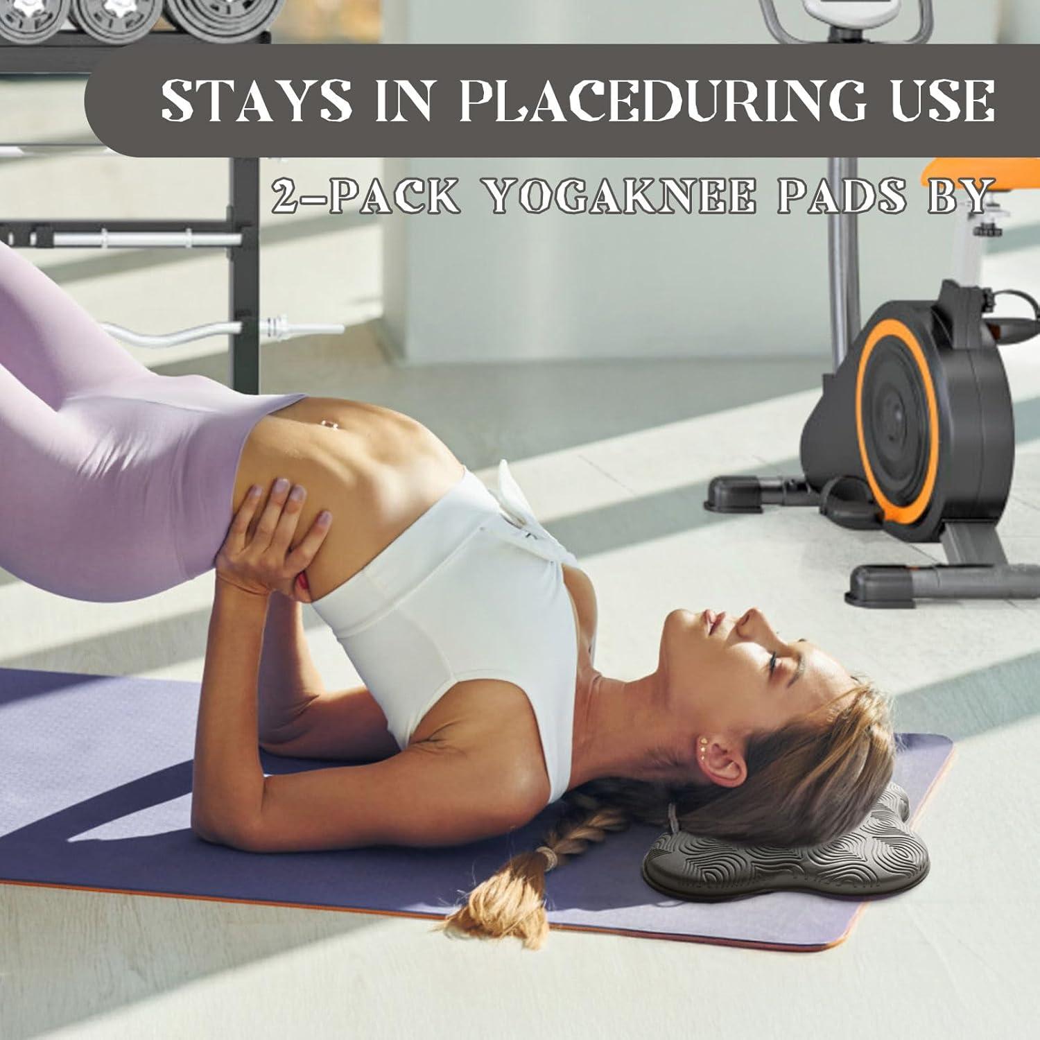 Cojines de Yoga MBKHFLL - Almohadillas Extra Gruesas 15mm