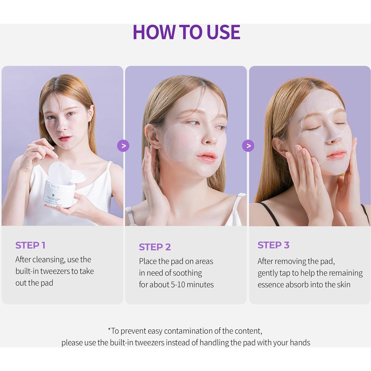 Mascarilla Facial Benton Guayaba 70 Pads Hidratantes