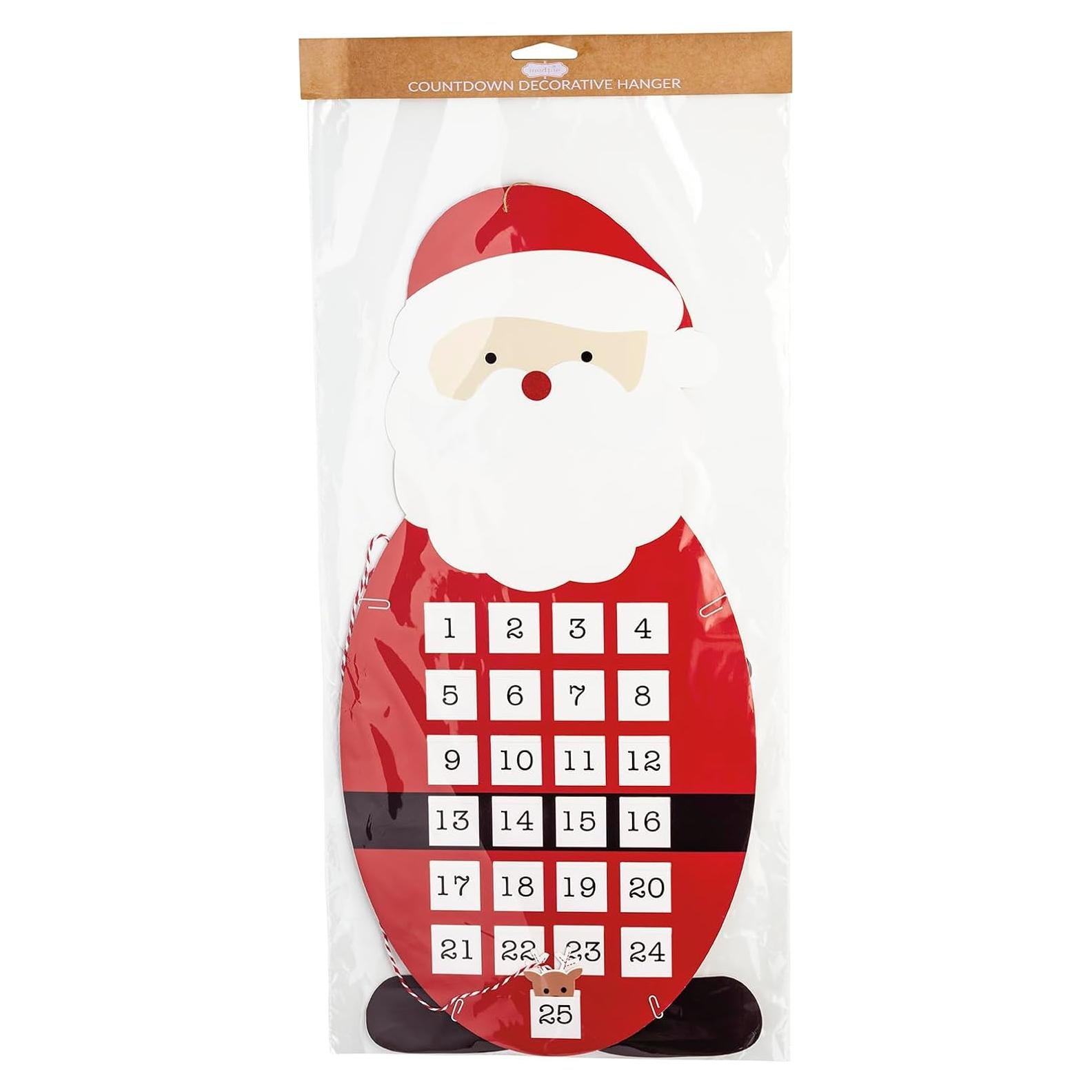 Colgador de Puerta Navidad Santa Mud Pie 139.7x35.6cm