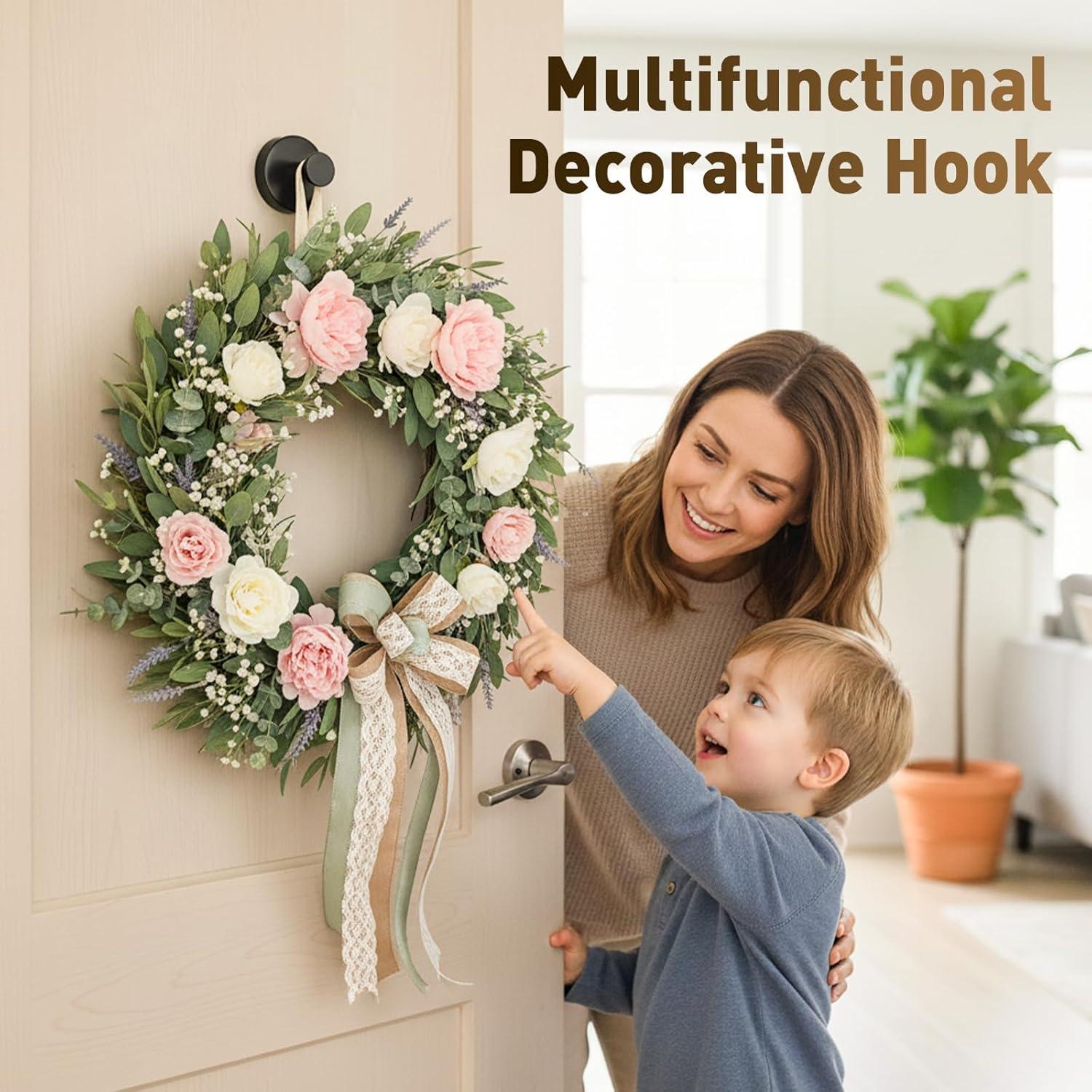 Ganchos de Ventosa LOOHOI Reutilizables 2 Pcs Alta Resistencia