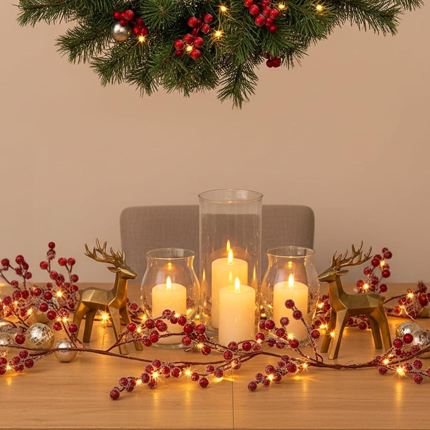 Guirnalda de Navidad Vanthylit 1.83 m con Luces y Temporizador