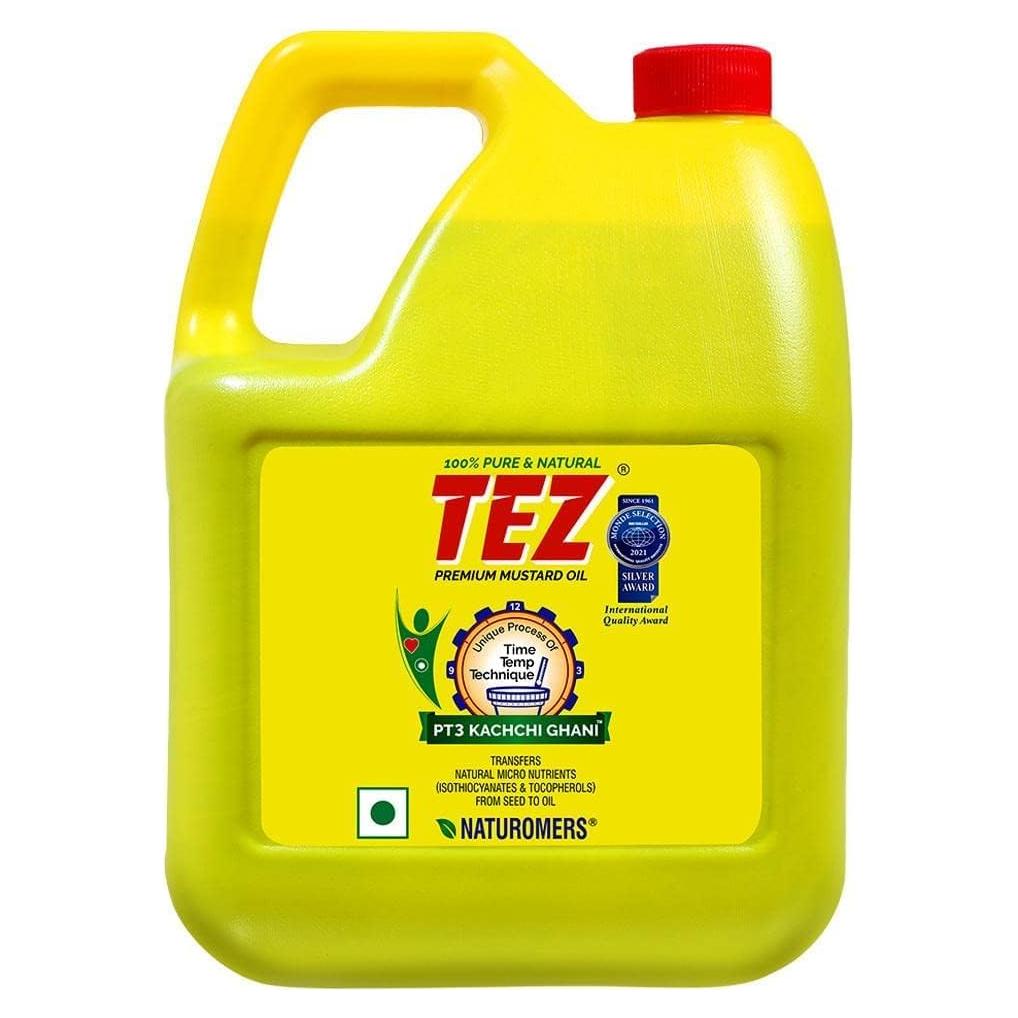 Aceite de Mostaza Pungente TEZ 4732 mL 100% Natural