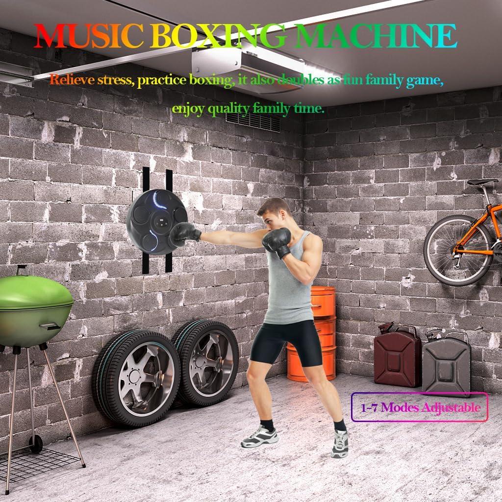 Máquina de Boxeo Musical RIAMTGCX 24001 Pared Bluetooth
