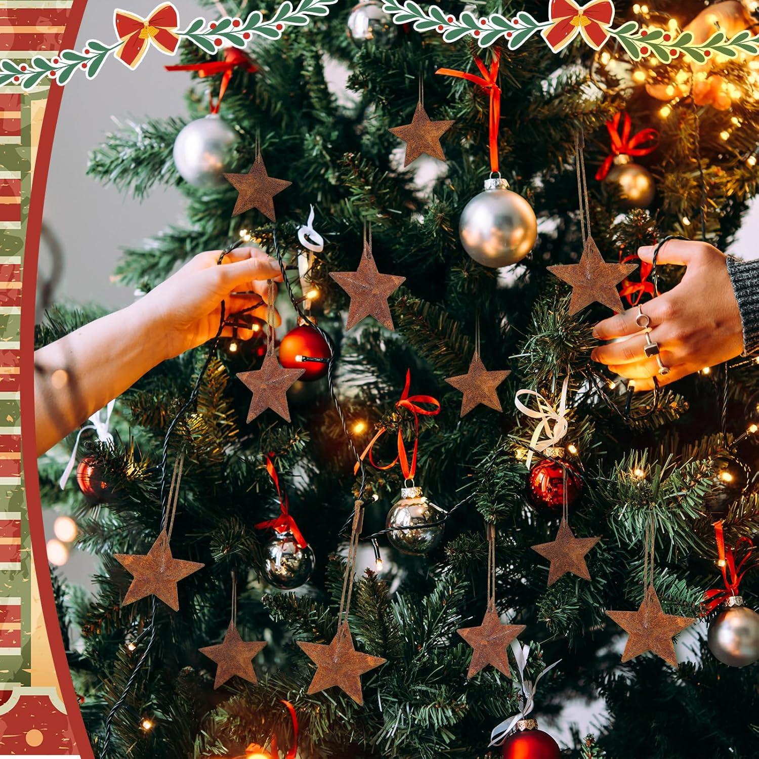 Kit 100 Piezas Estrellas Oxidadas y Pines de Seguridad Knitgrip