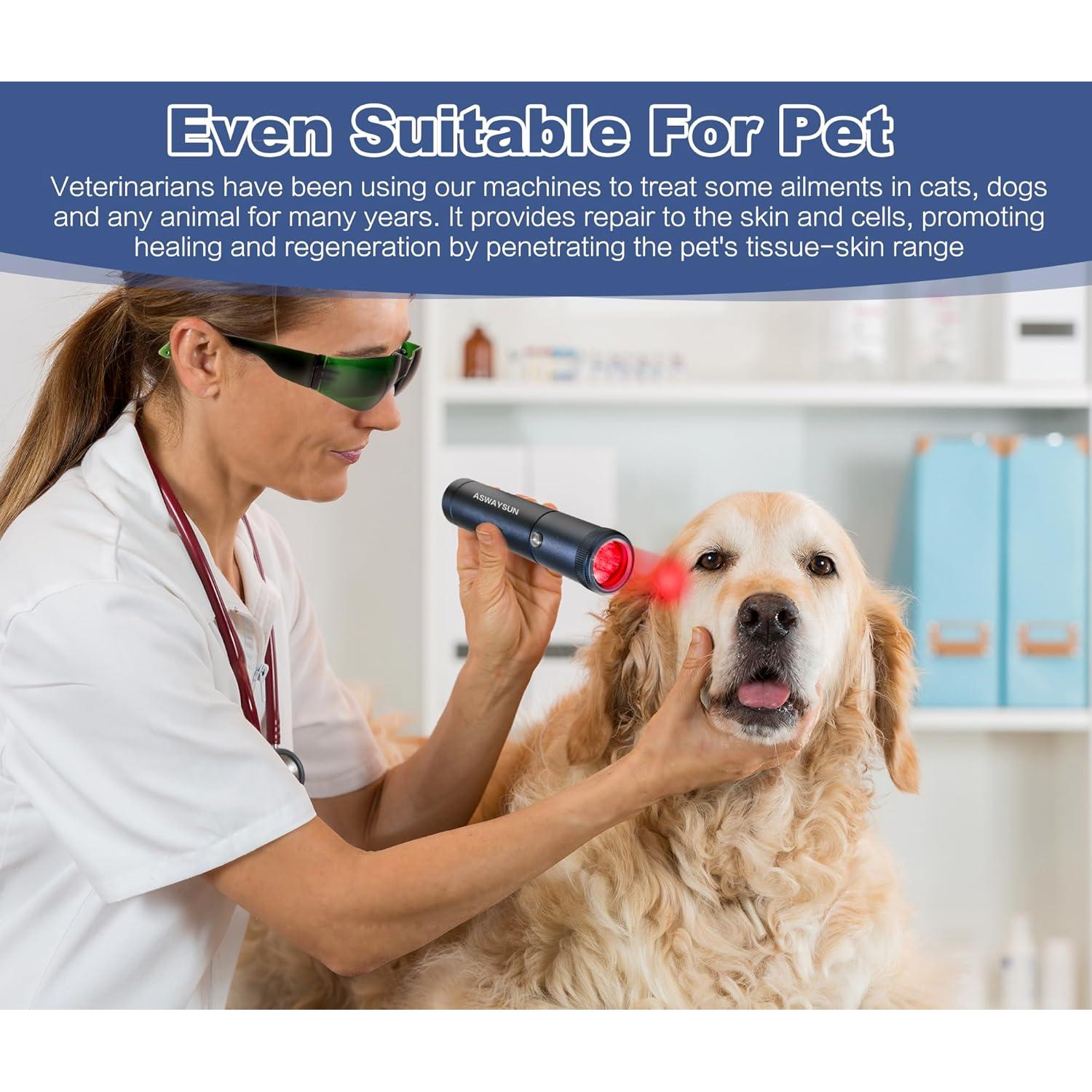 Dispositivo Terapia Luz Roja Aswaysun Alivio Dolor 21x11cm