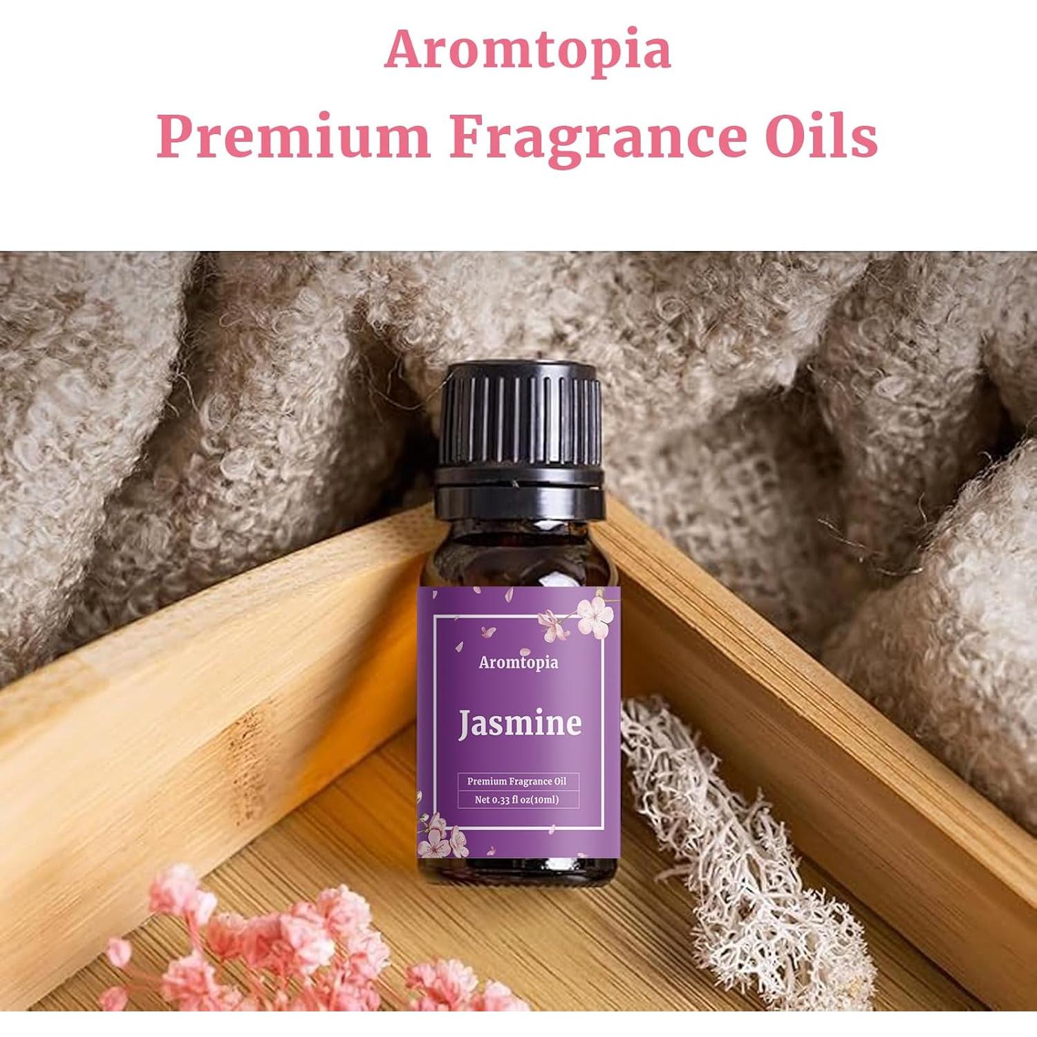Aceites Esenciales Aromtopia Flores 6x10ml - Lavanda, Rosa, Jazmín