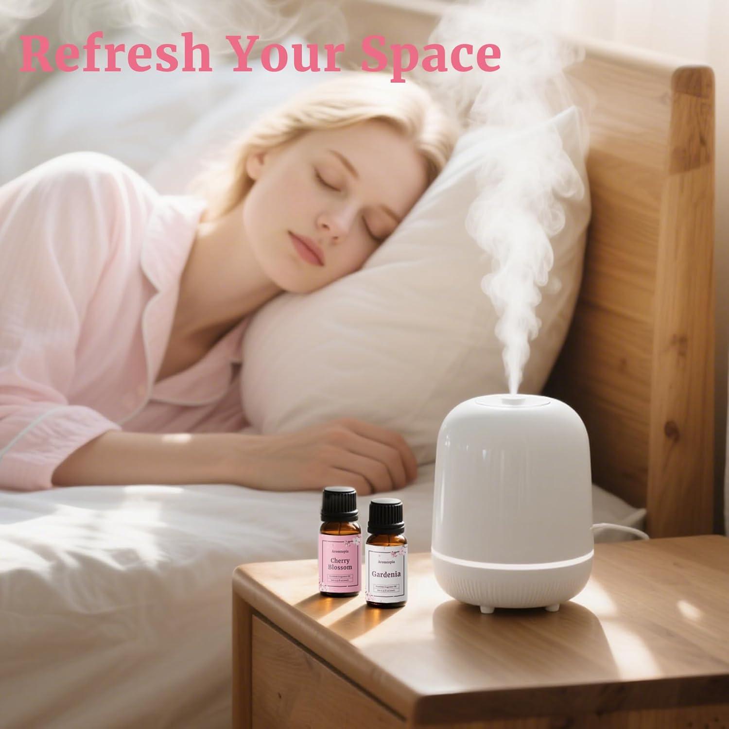 Aceites Esenciales Aromtopia Flores 6x10ml - Lavanda, Rosa, Jazmín