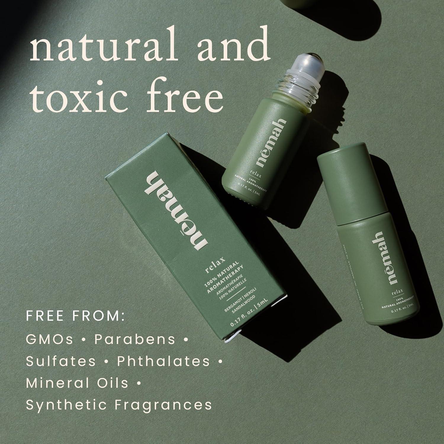 Roll On Aromaterapia Calmante Nēmah 5 ml - Vegano y Libre de Crueldad