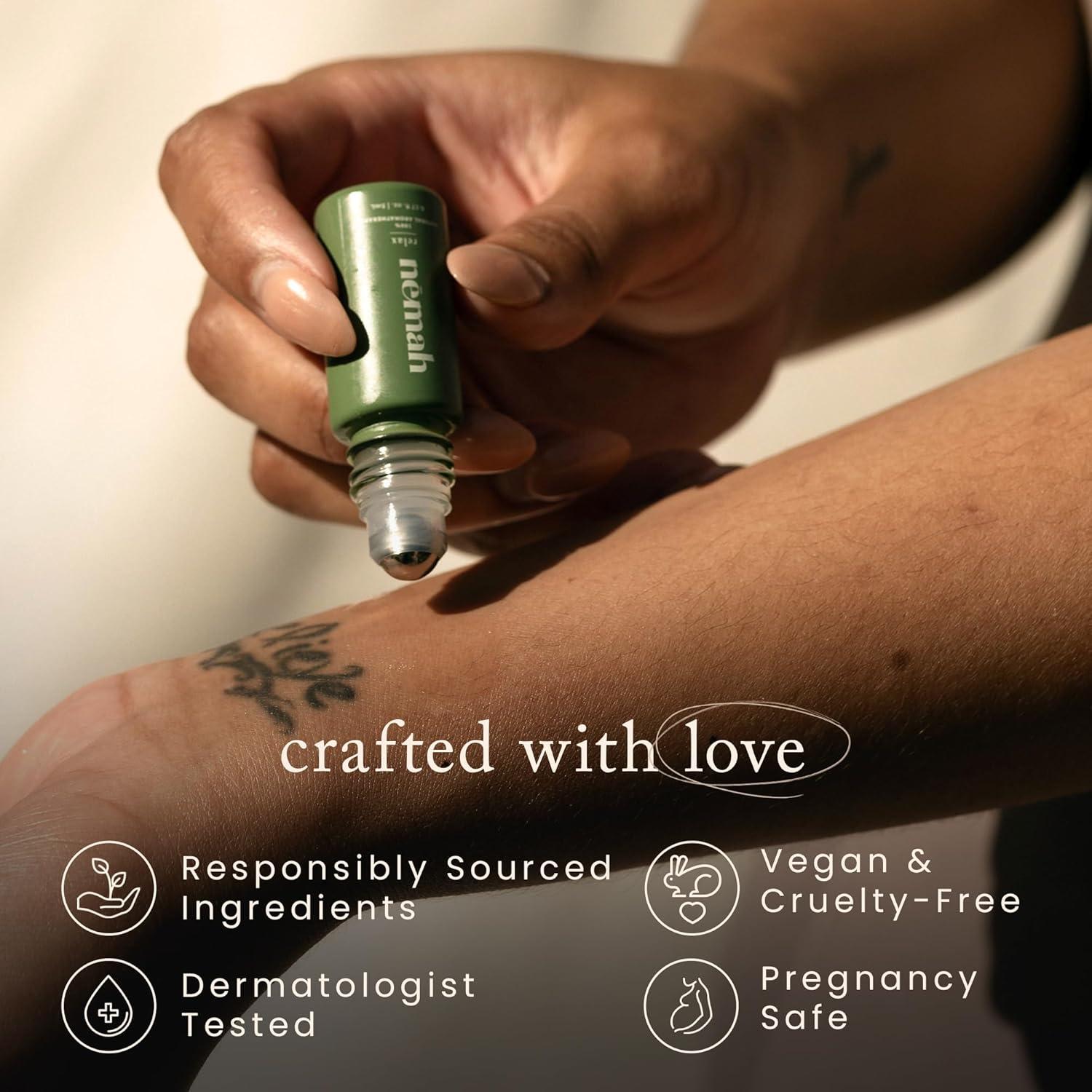 Roll On Aromaterapia Calmante Nēmah 5 ml - Vegano y Libre de Crueldad