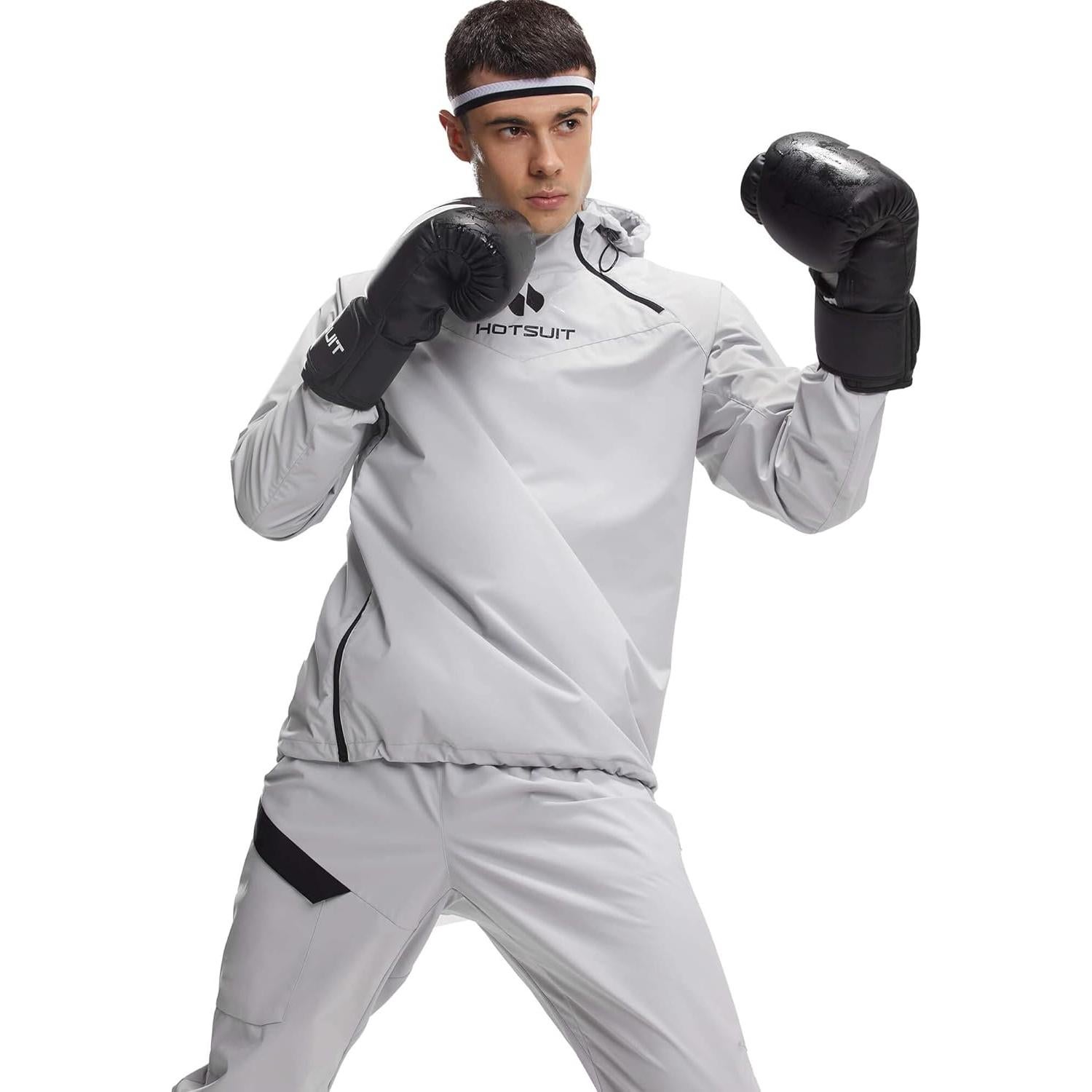 Chaleco de Sauna HOTSUIT 904pro para Hombres XXL Gris