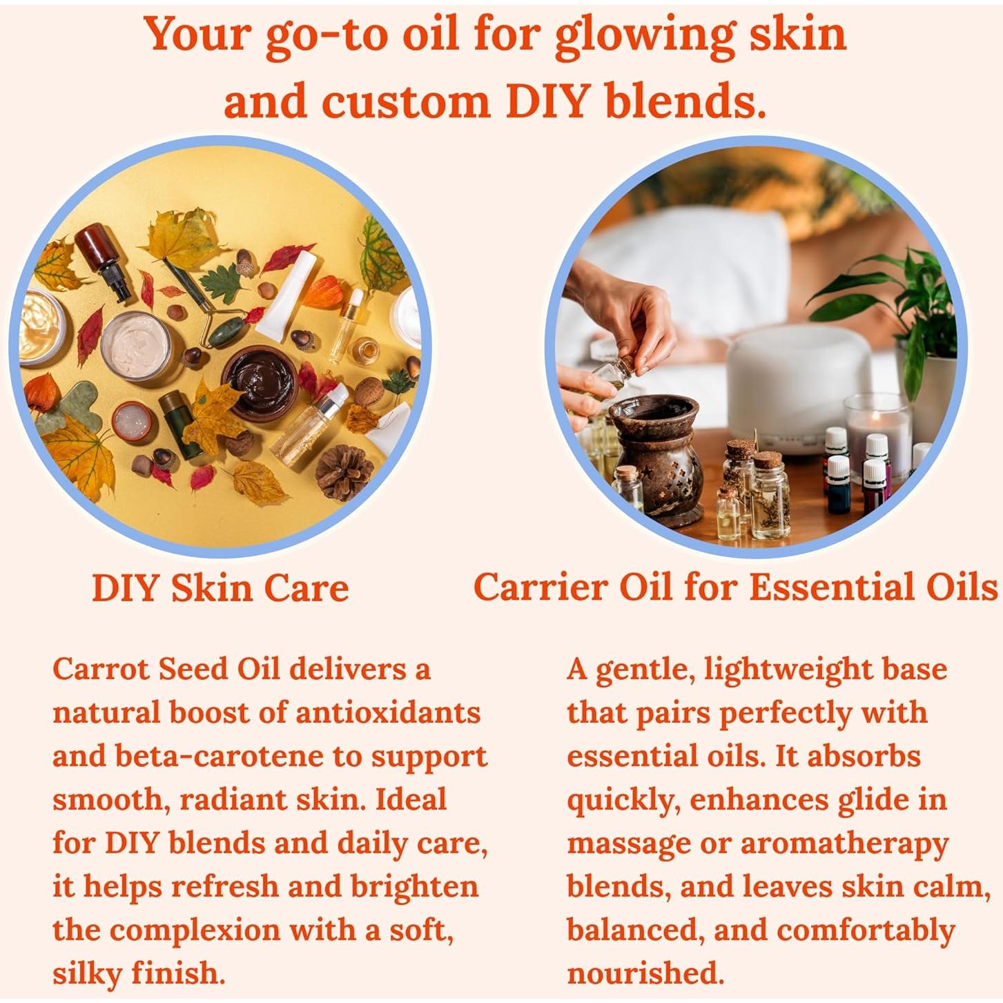 Aceite de Semilla de Zanahoria Pomberries 118 ml - Puro y Sin Refina