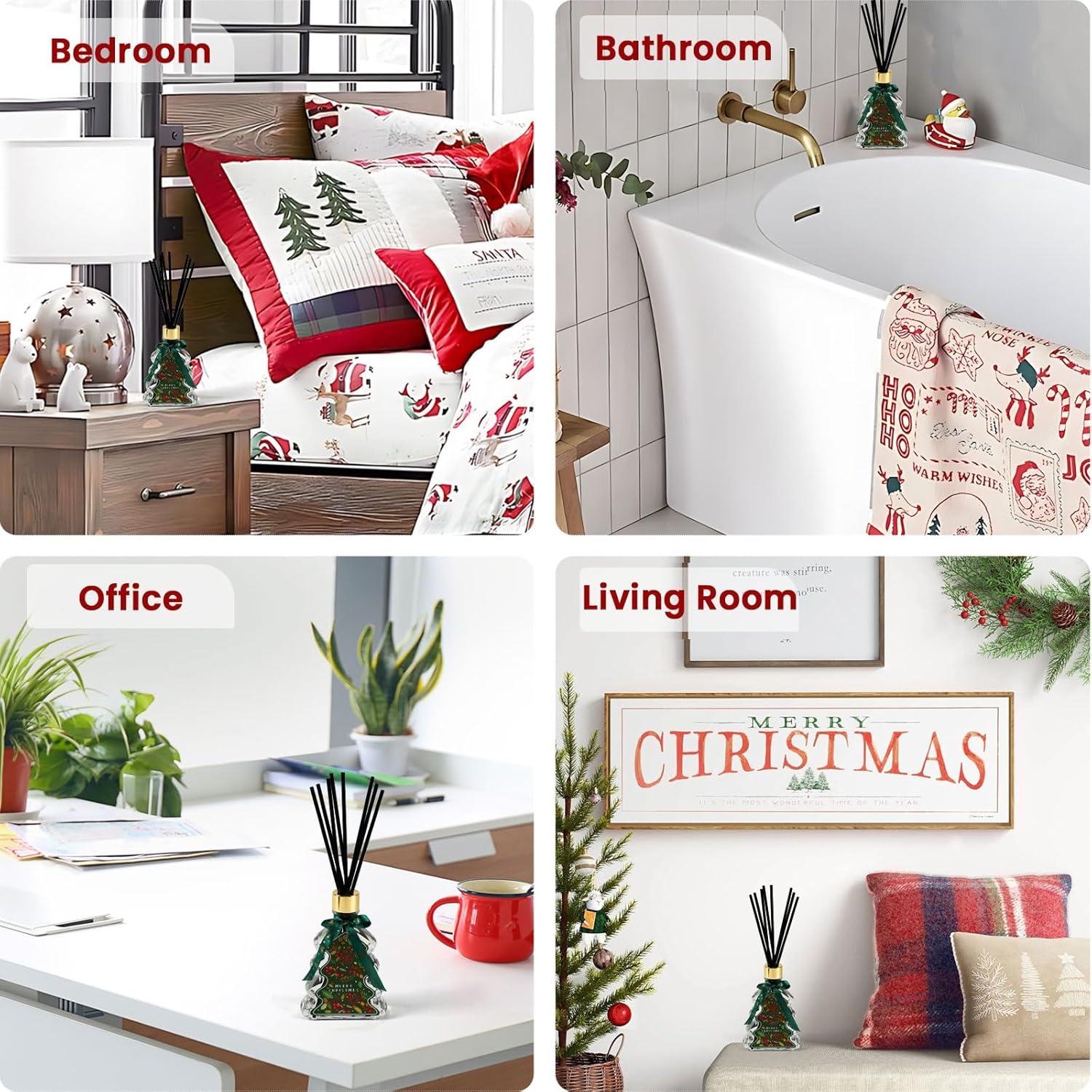 Difusor de Varitas Brakula Navidad Aroma Enebro y Balsamo