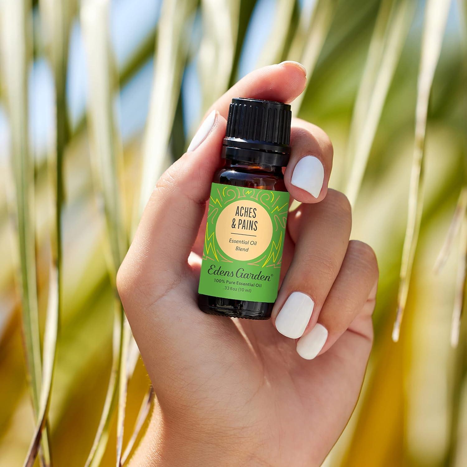 Aceite Esencial Aches & Pains Edens Garden 10 ml 100% Puro