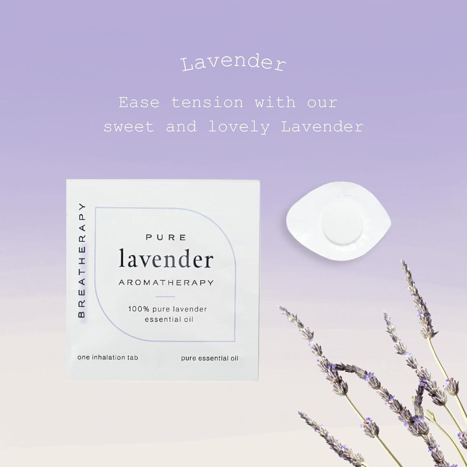 Parche Aromaterapia Lavanda Breatherapy - Paquete de 8