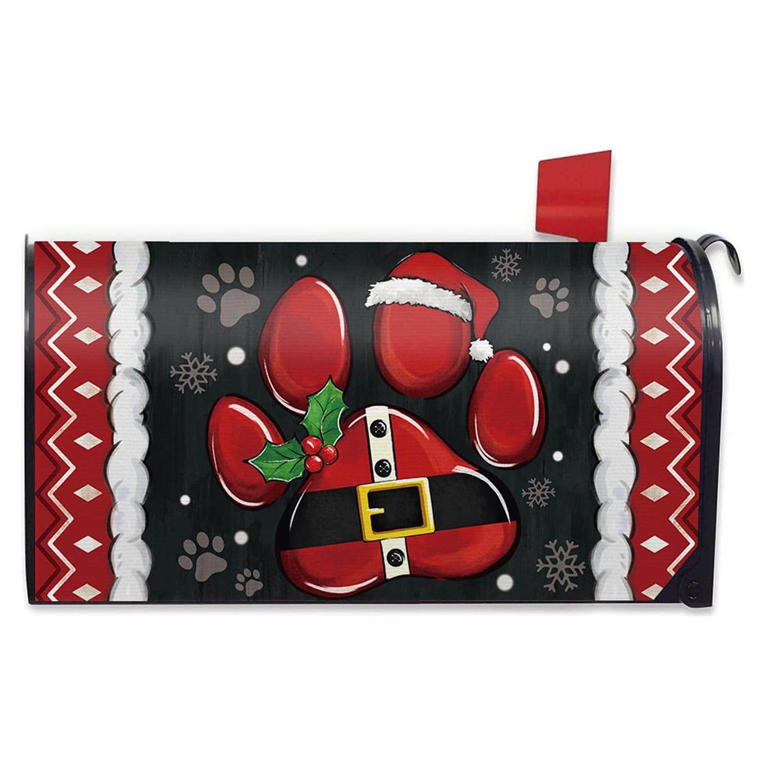 Cubierta de Buzón FBCOO Navidad para Mascotas 53x48 cm