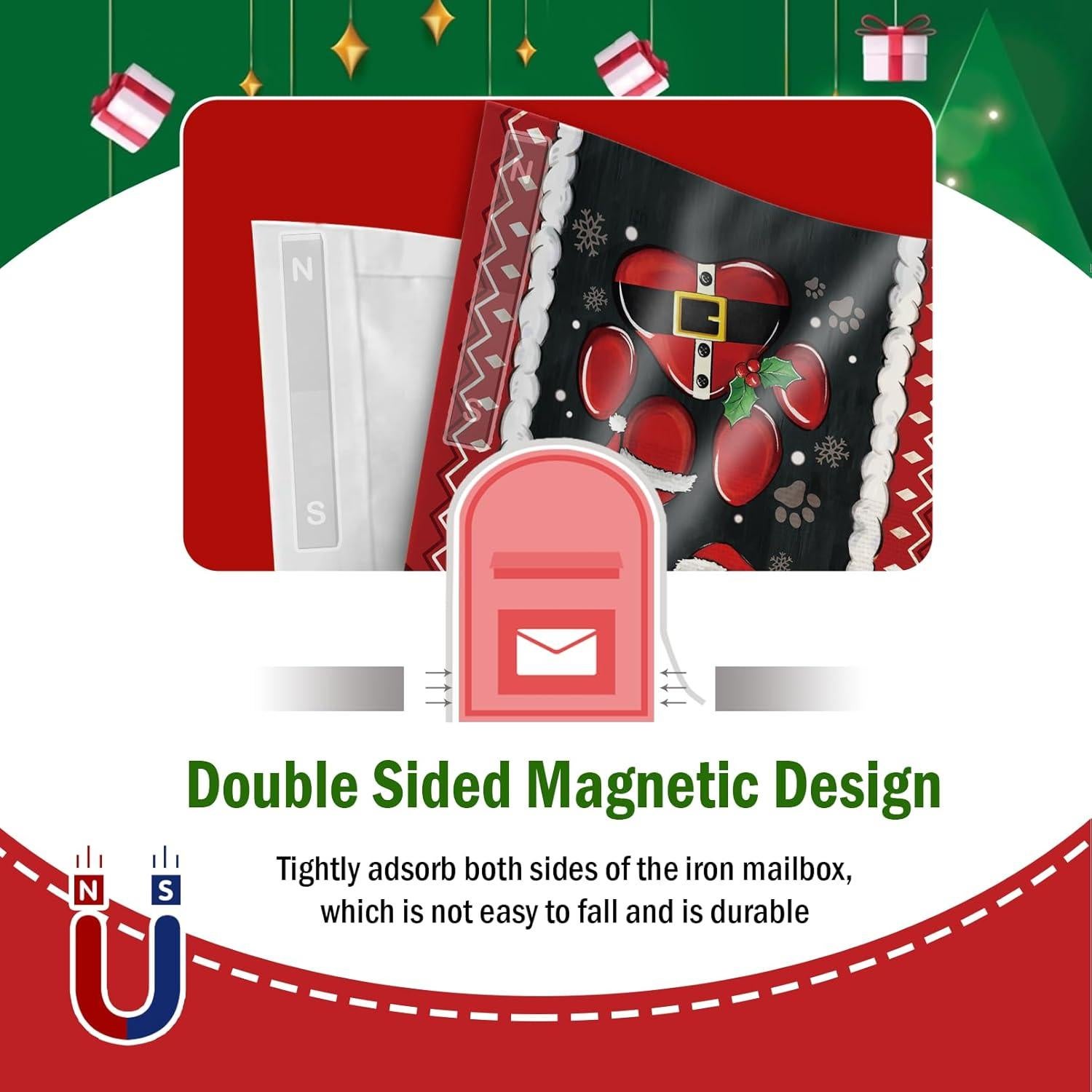 Cubierta de Buzón FBCOO Navidad para Mascotas 53x48 cm