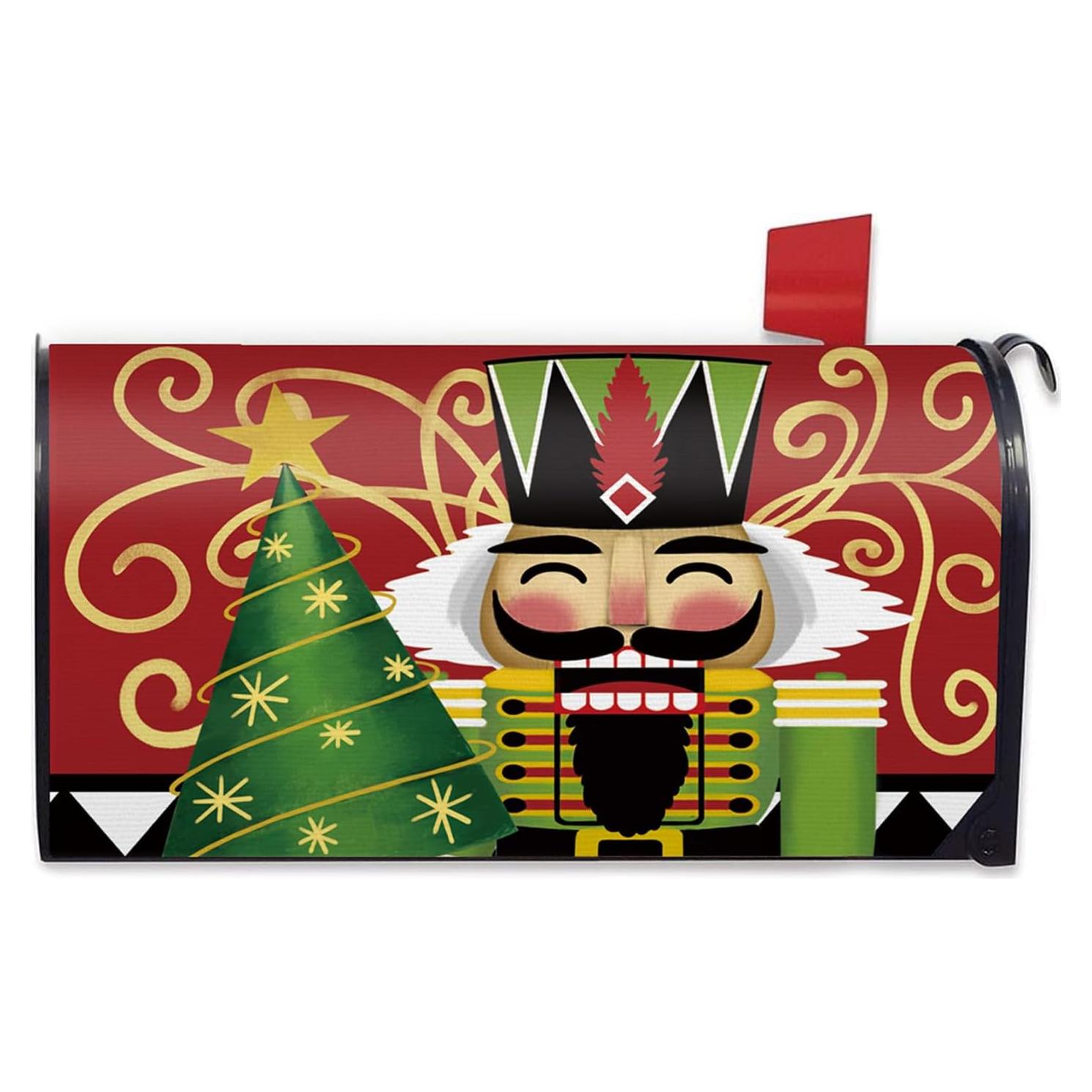 Cubierta de Buzón Magnética FBCOO Cascanueces Navidad 52.1x45.7cm