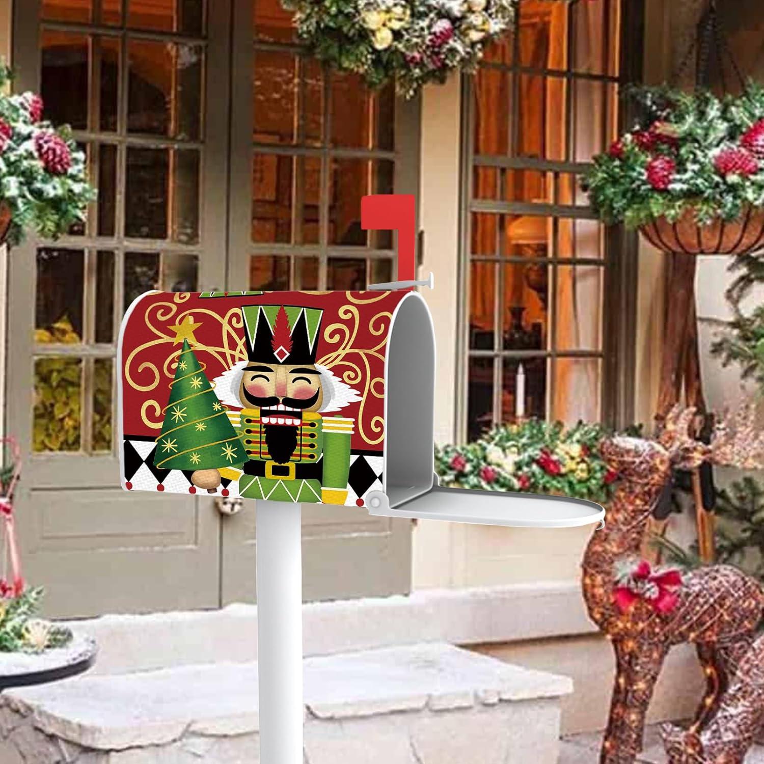 Cubierta de Buzón Magnética FBCOO Cascanueces Navidad 52.1x45.7cm