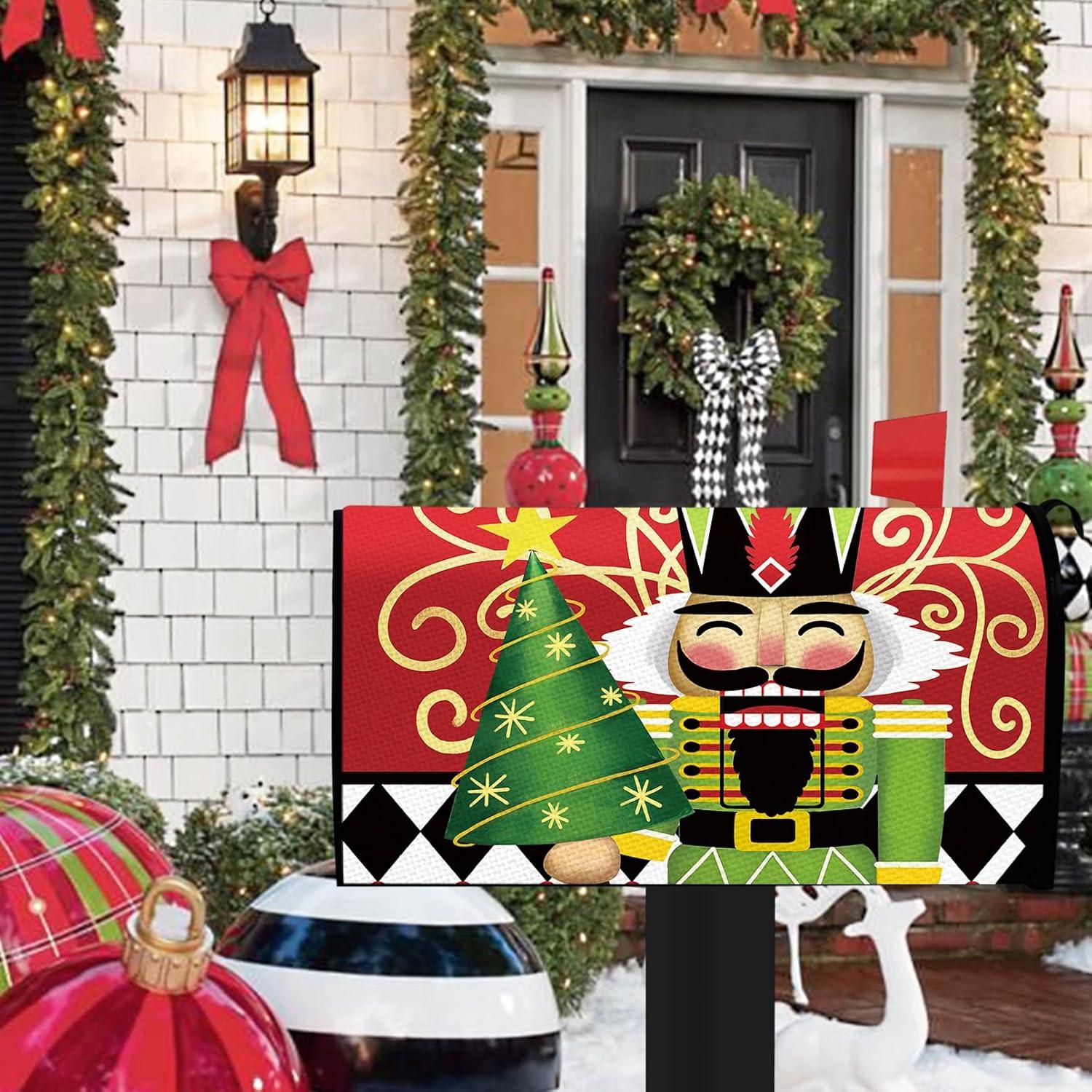 Cubierta de Buzón Magnética FBCOO Cascanueces Navidad 52.1x45.7cm