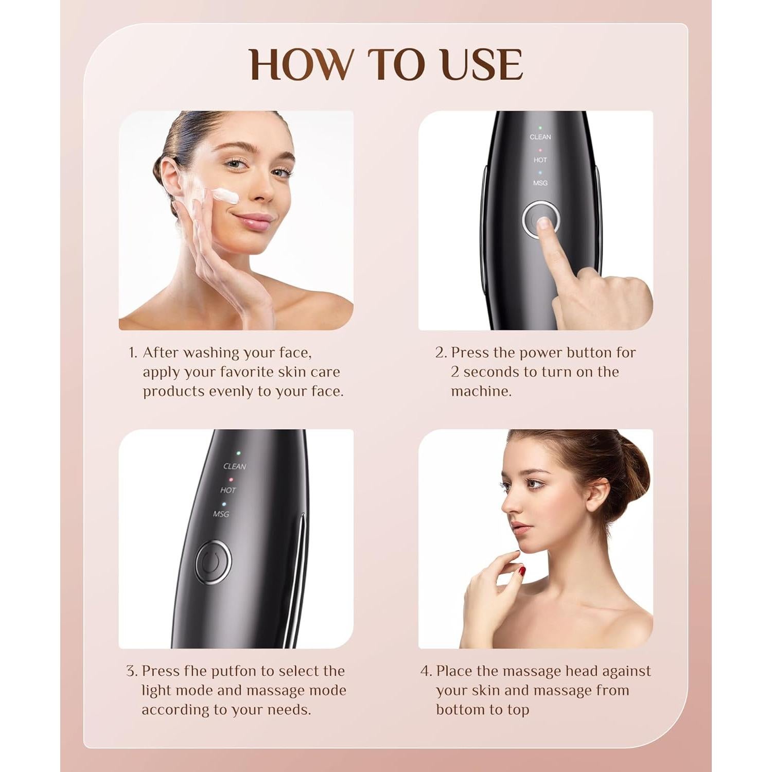 Máquina Galvánica Trinity - Terapia de Luz Roja Facial