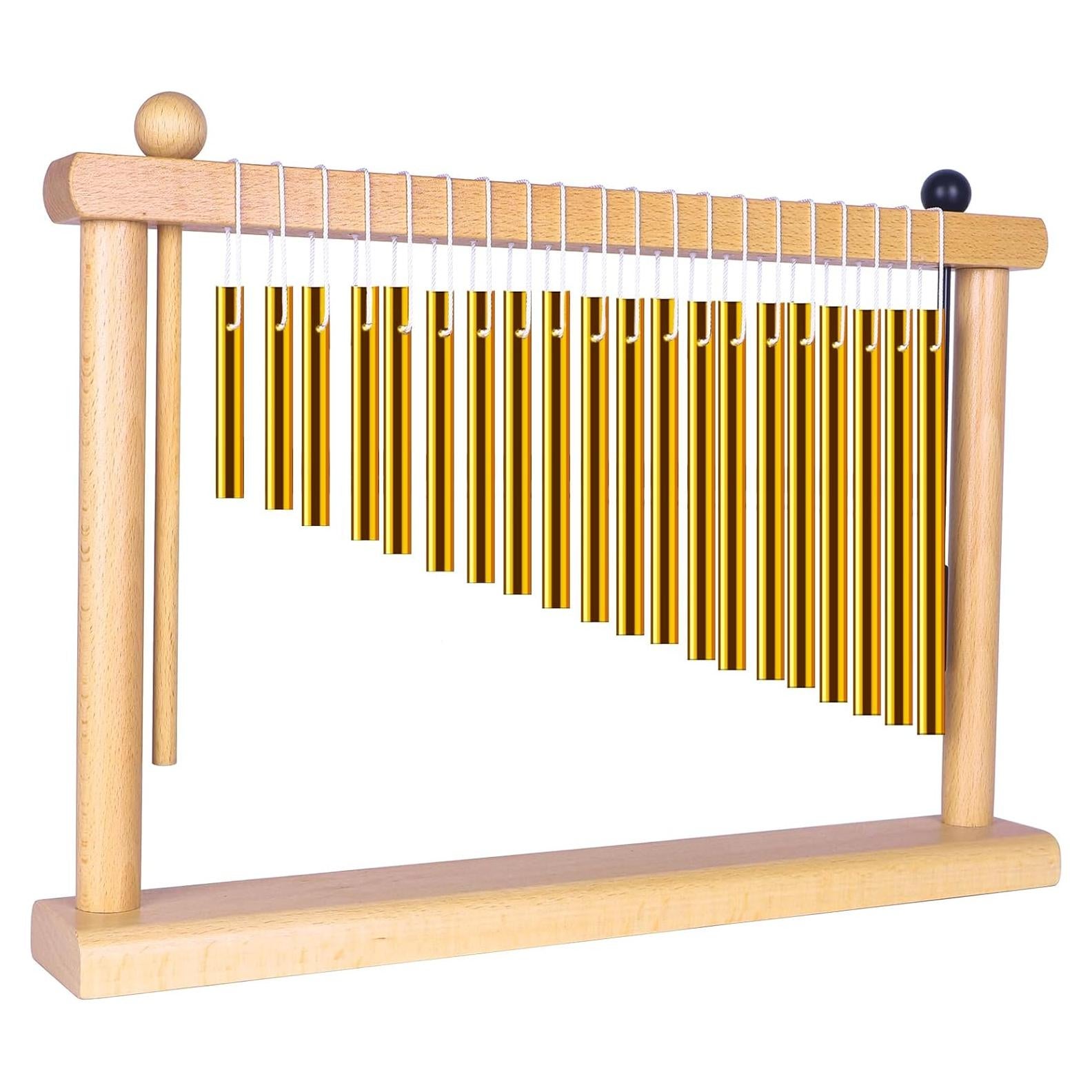 Campanas de Sanación AKLOT 20 Notas Oro - Instrumento Musical