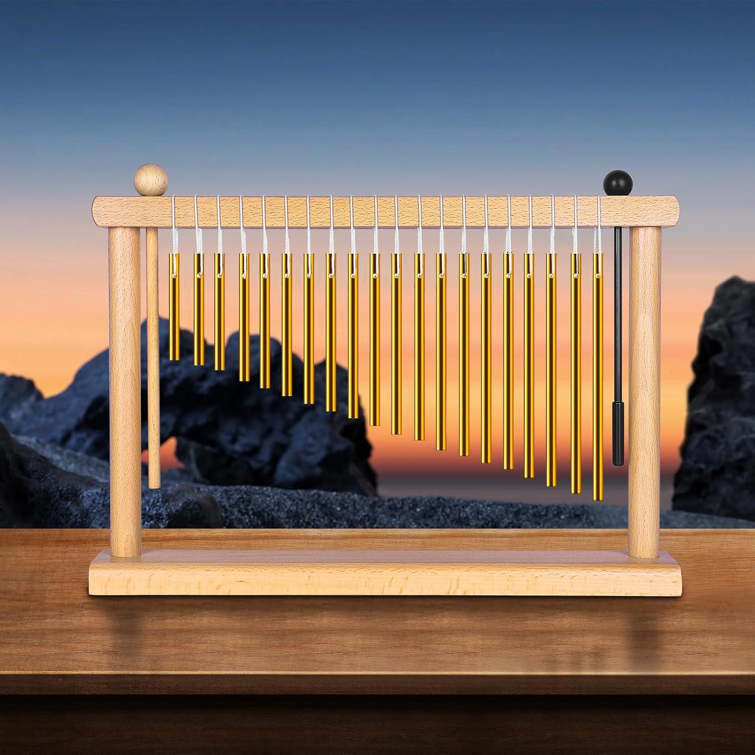 Campanas de Sanación AKLOT 20 Notas Oro - Instrumento Musical