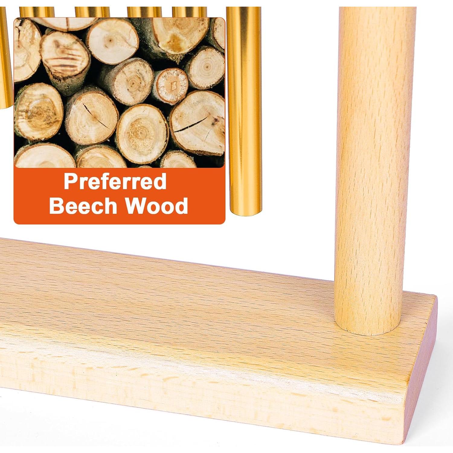 Campanas de Sanación AKLOT 20 Notas Oro - Instrumento Musical