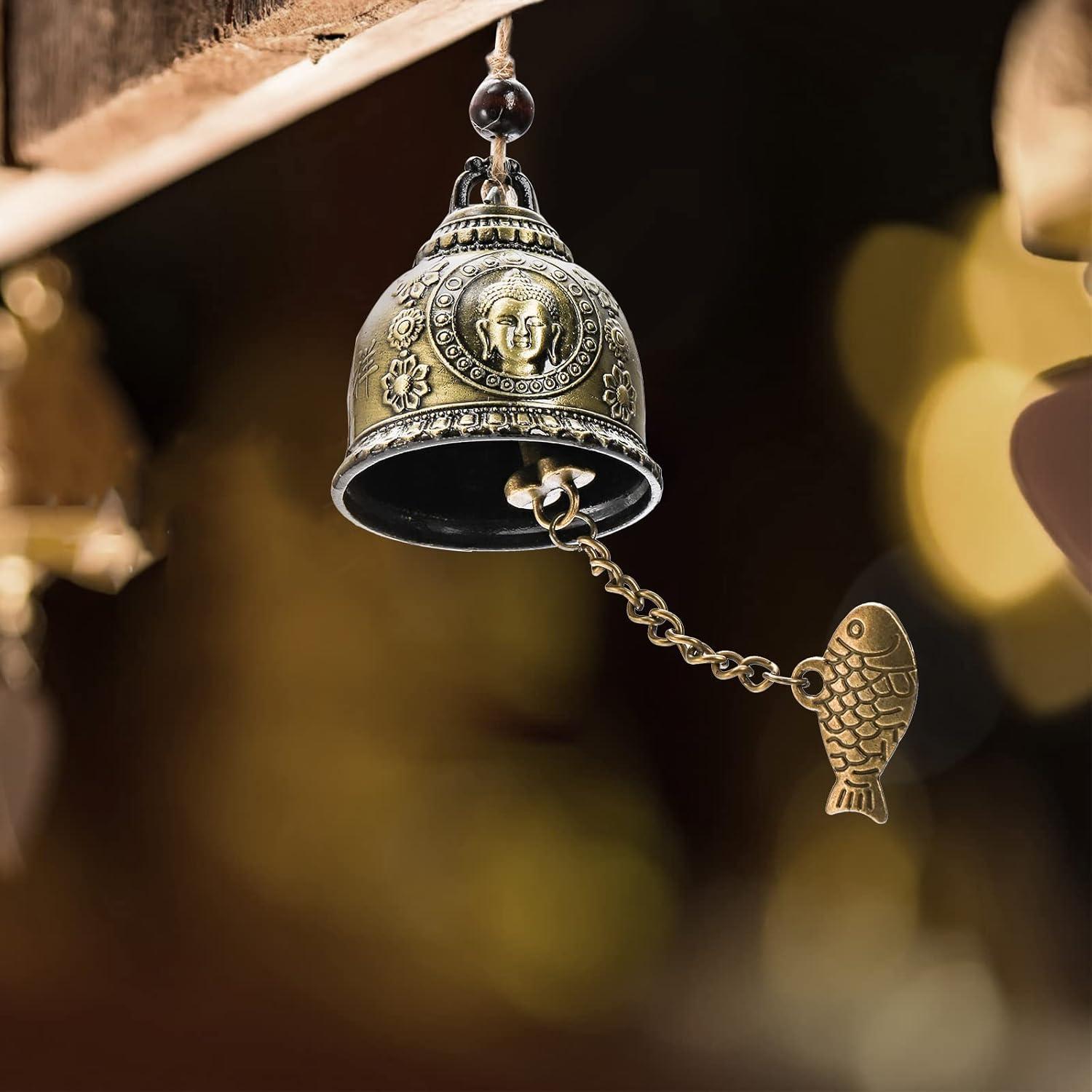 Campanas de Viento Peohud 6 Piezas Dragón Chino Vintage