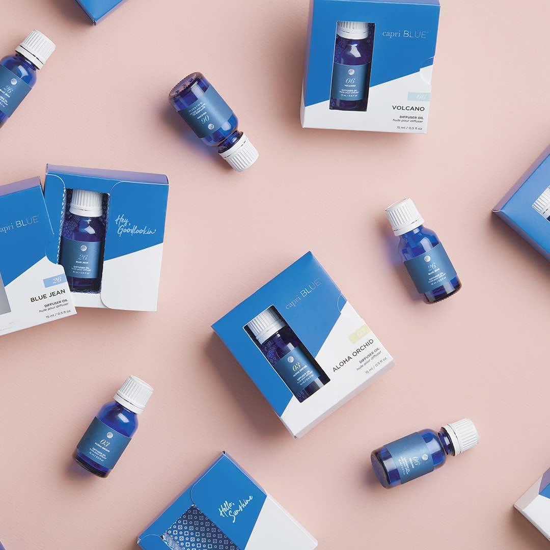 Recarga Aceite Difusor Capri Blue Volcán 14.79 ml Aroma Cítricos