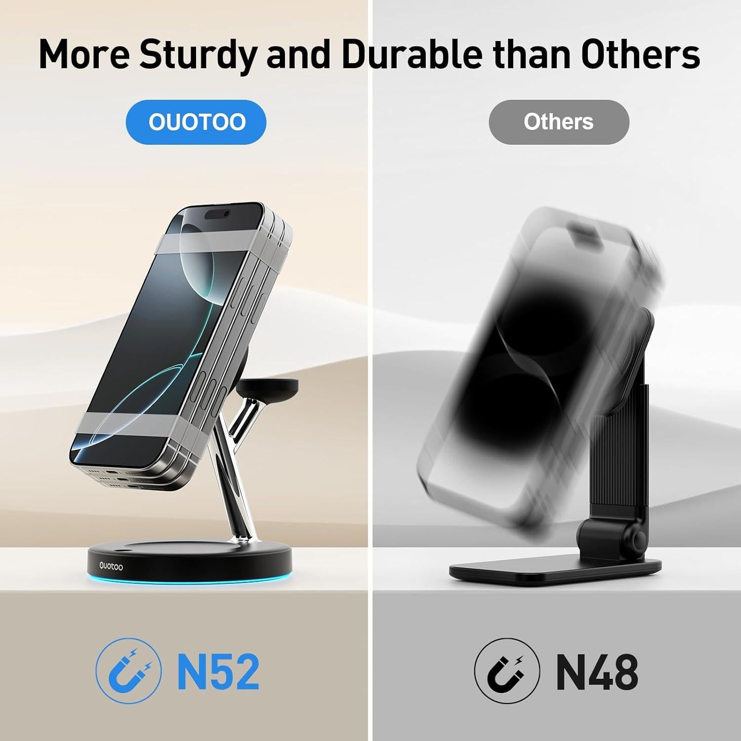 Estación de Carga 3 en 1 Mag-Safe para iPhone 16/15/14/13