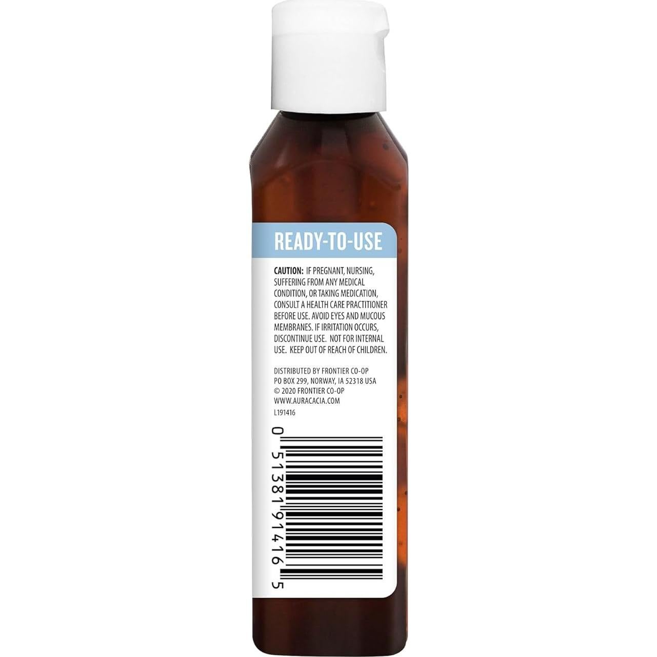 Aceite Esencial de Menta Aura Cacia 118ml en Aceite de Coco