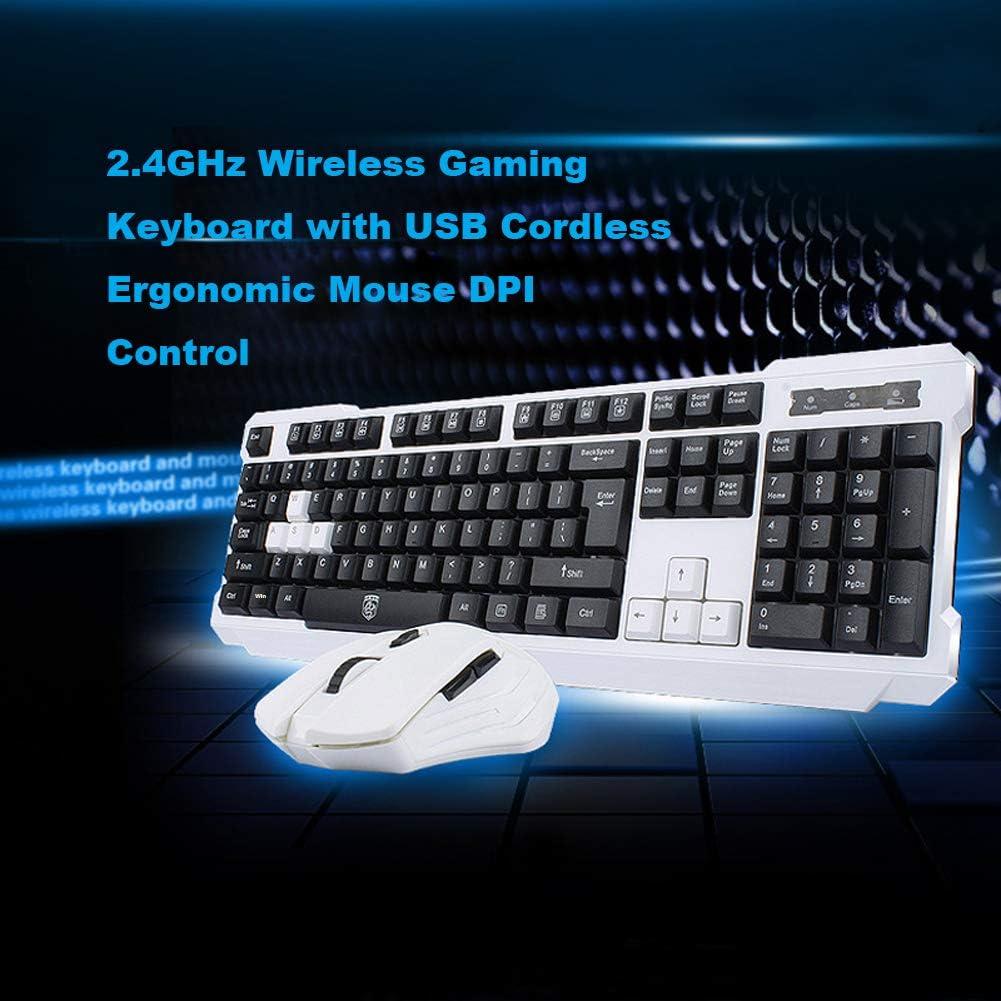 Combo Teclado y Ratón Inalámbrico Soke-Six 2.4GHz Ergonómico