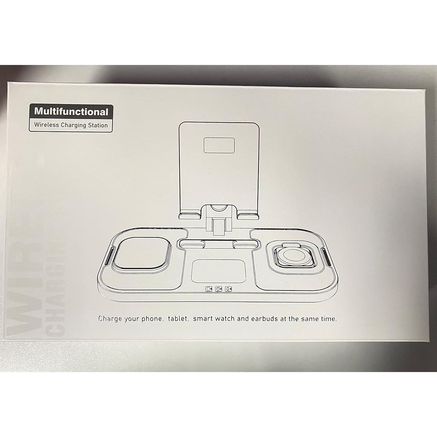 Estación de Carga Inalámbrica 4 en 1 para Apple XF-AD1