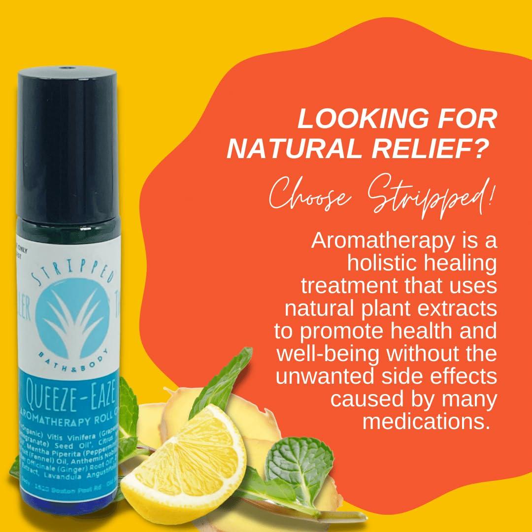 Roll-On Aromaterapia Queaze Eaze 12ml - Alivio Natural Náuseas