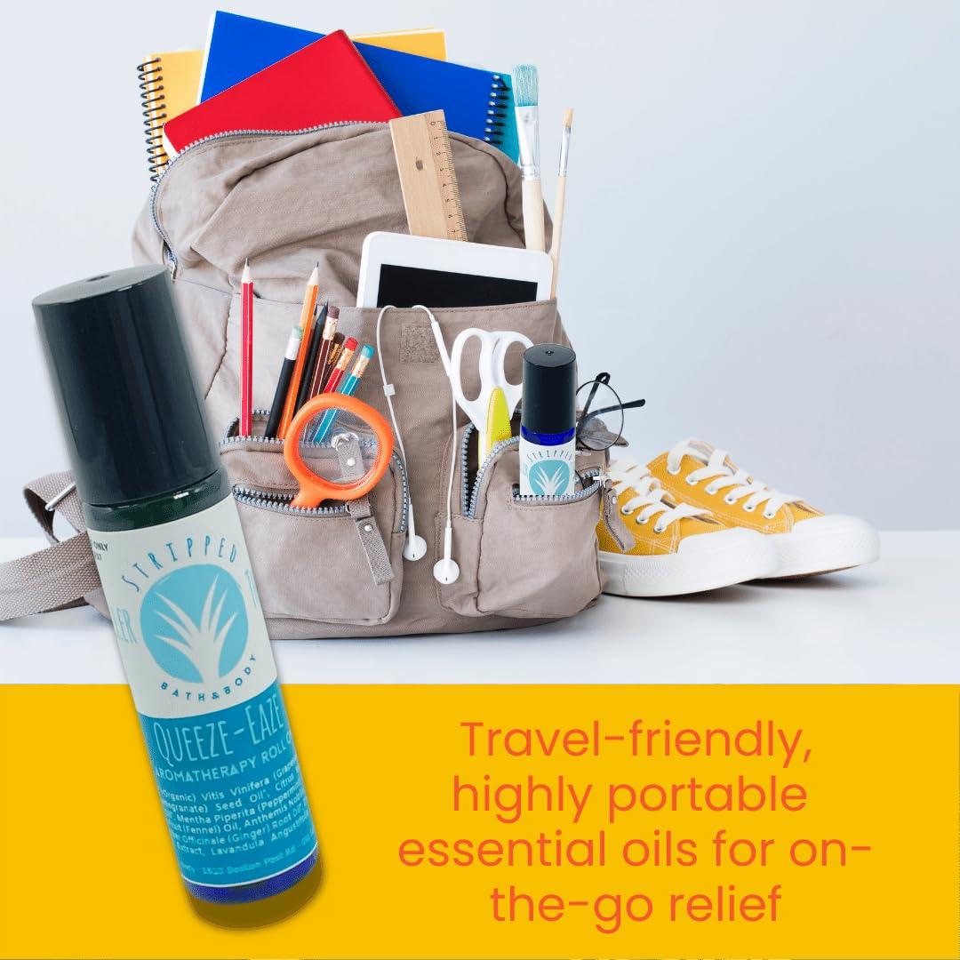 Roll-On Aromaterapia Queaze Eaze 12ml - Alivio Natural Náuseas