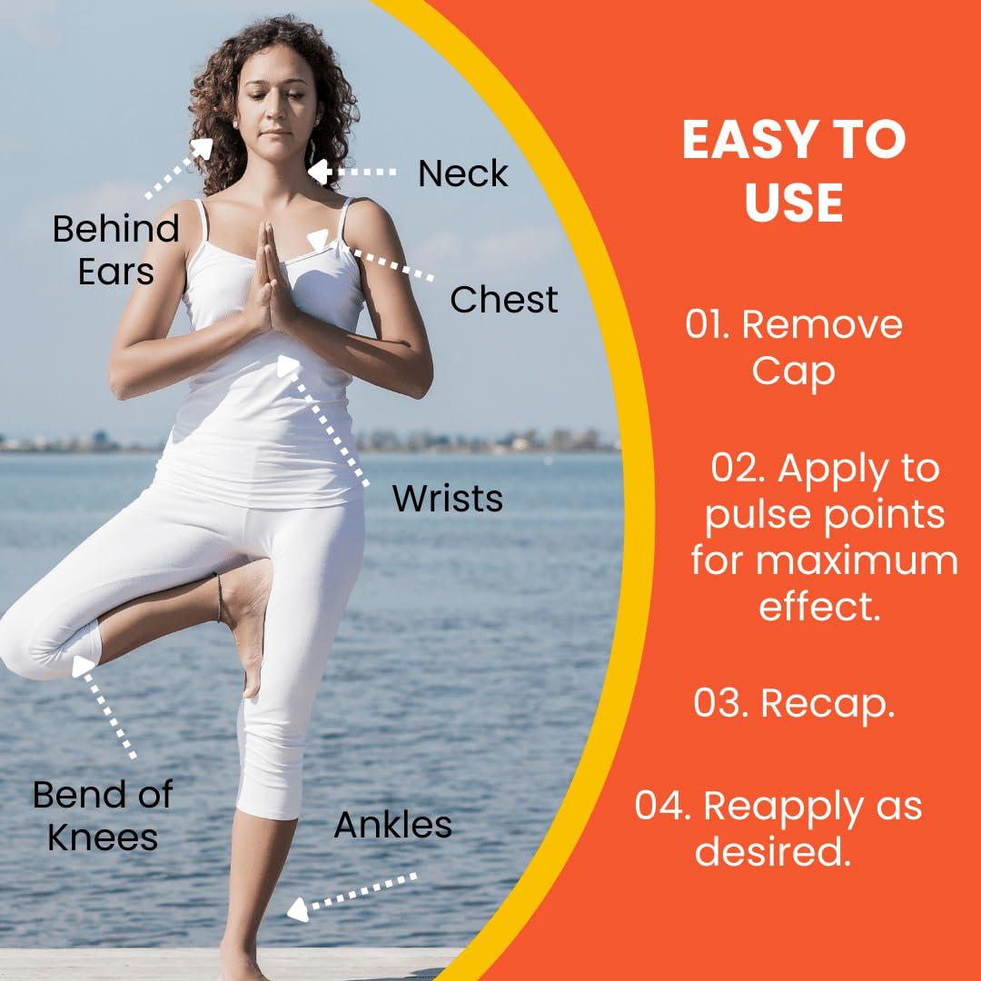 Roll-On Aromaterapia Queaze Eaze 12ml - Alivio Natural Náuseas