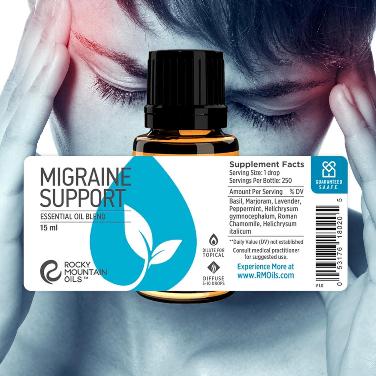 Mezcla de Aceites Esenciales Rocky Mountain para Migrañas 15ml