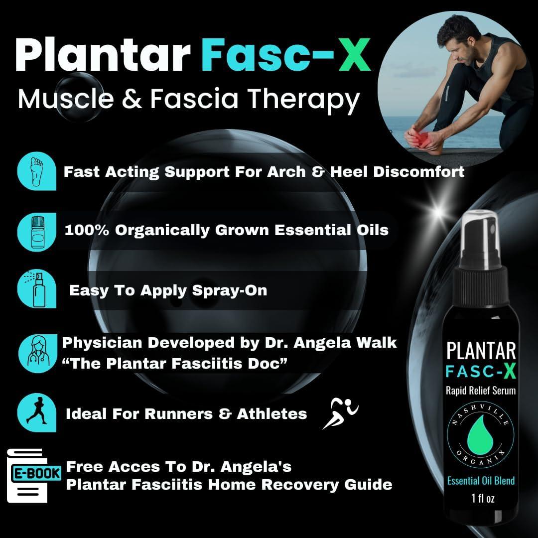 Aceite Esencial Fasc-X Dra. Angela 90g - Alivio Rápido Fascitis