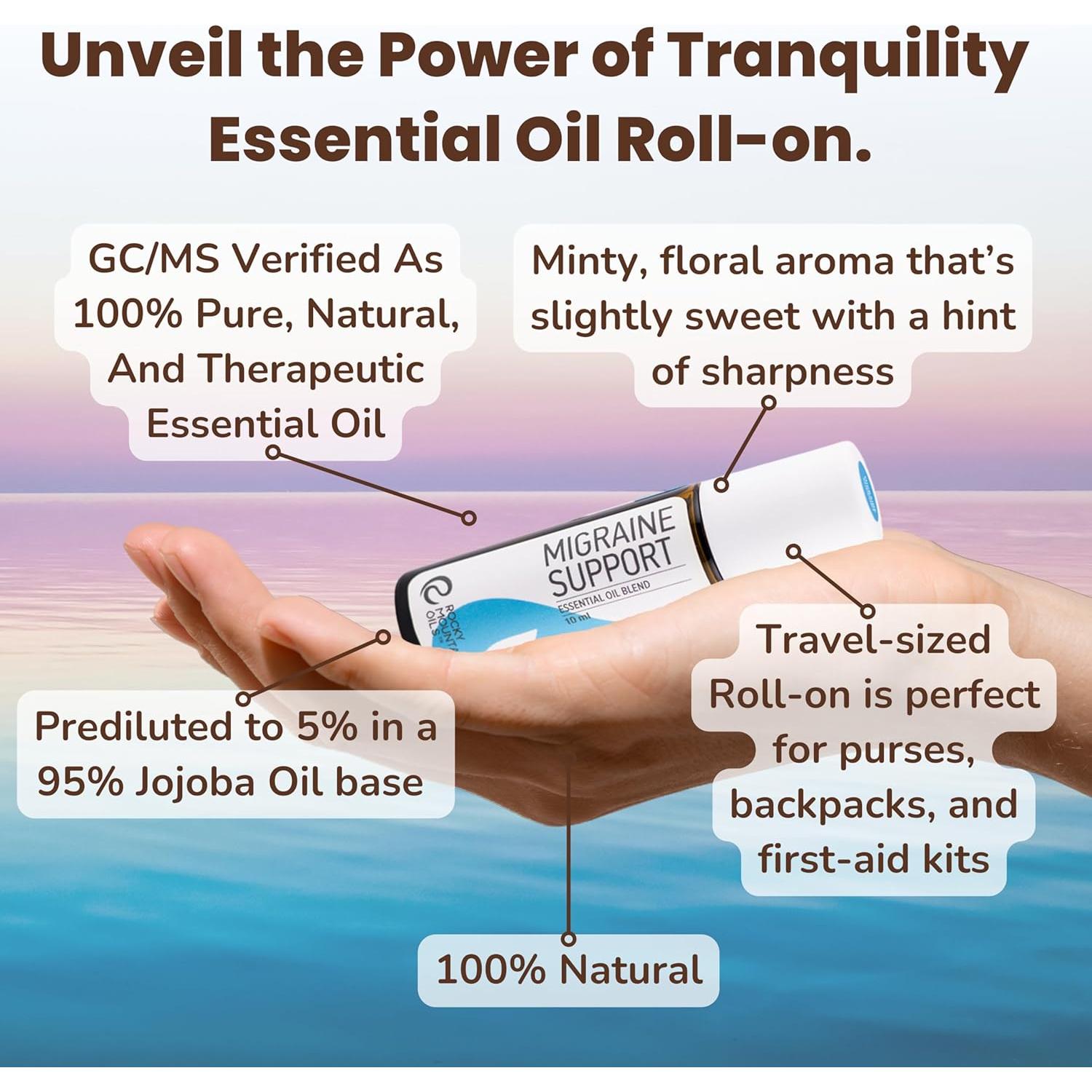 Aceite Esencial Rocky Mountain para Migraña 10 ml - Natural