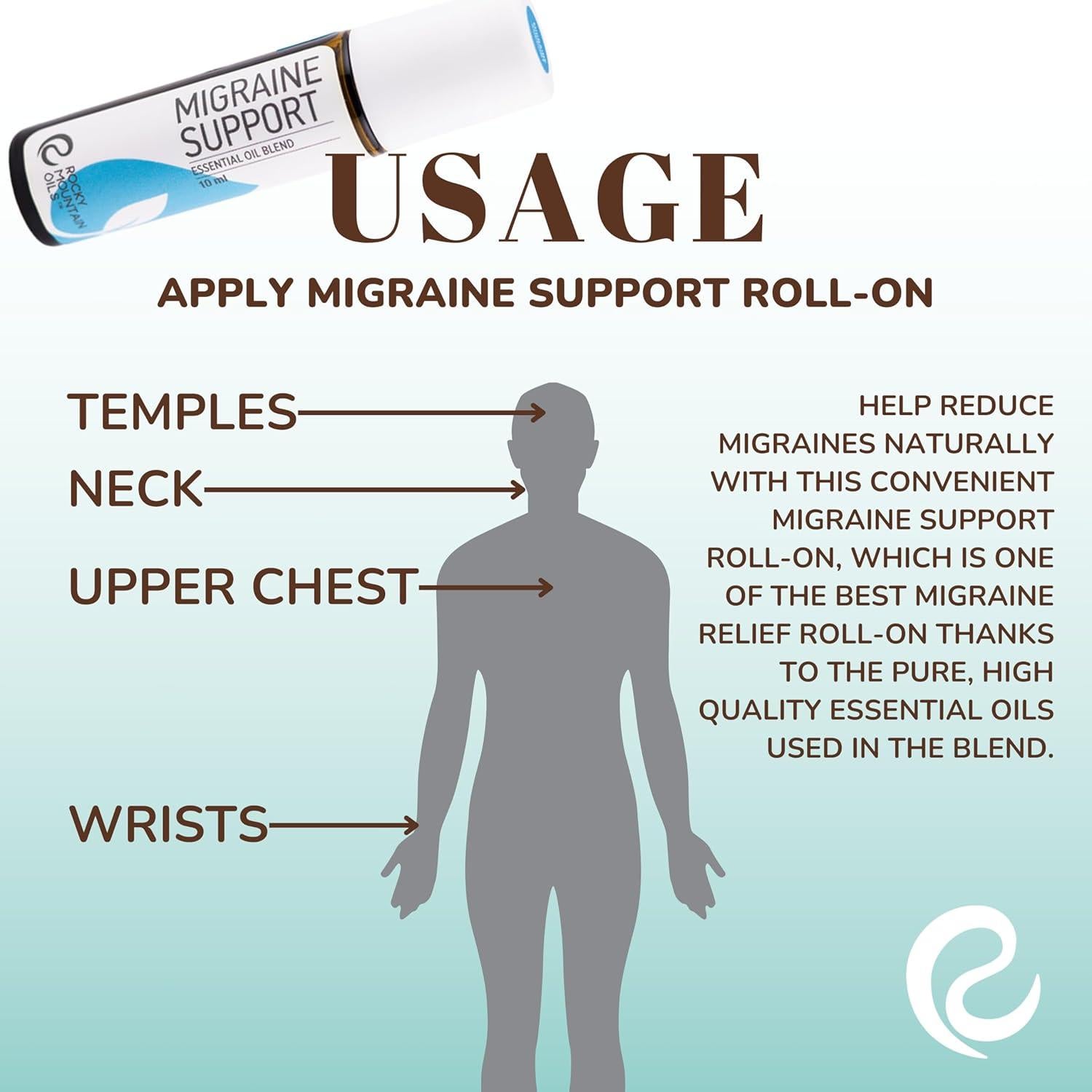 Aceite Esencial Rocky Mountain para Migraña 10 ml - Natural