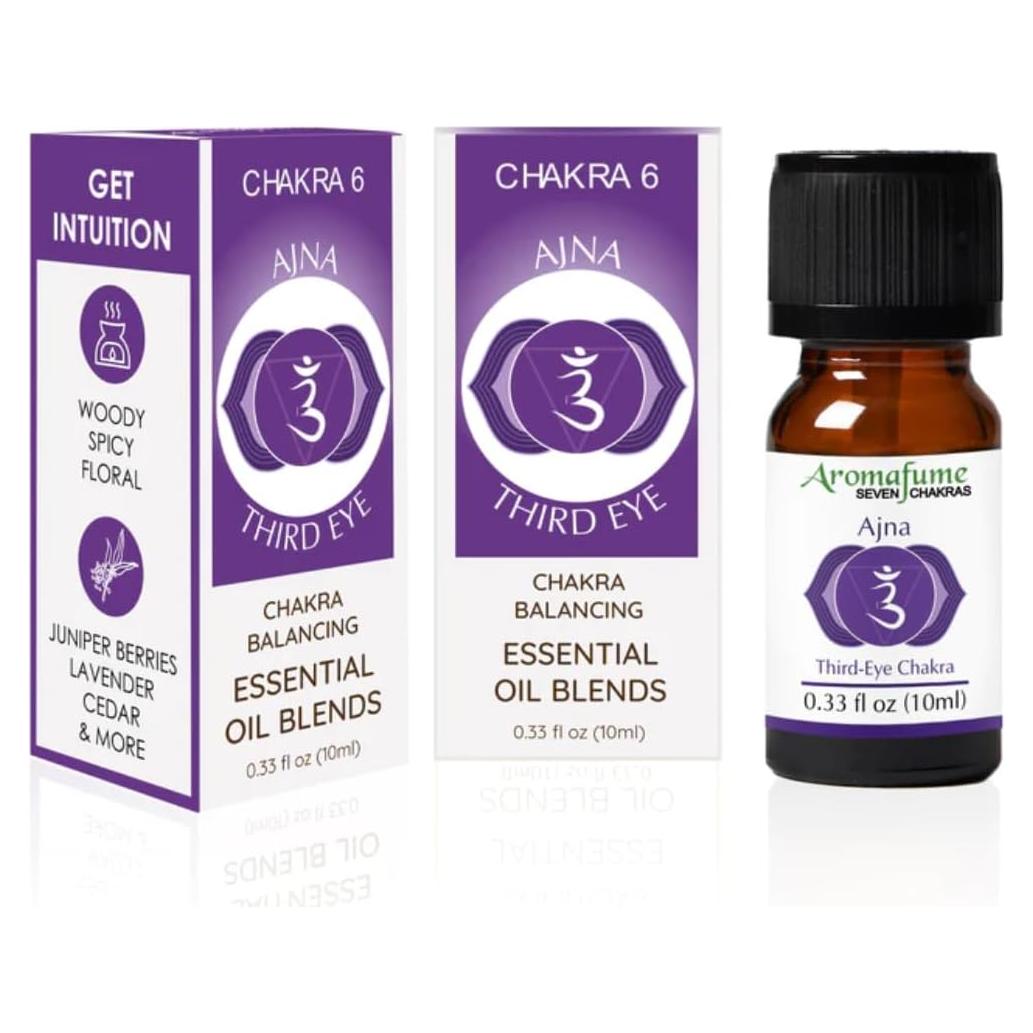 Aceite Esencial Ajna Aromafume 3 x 10ml - Equilibrio Chakras