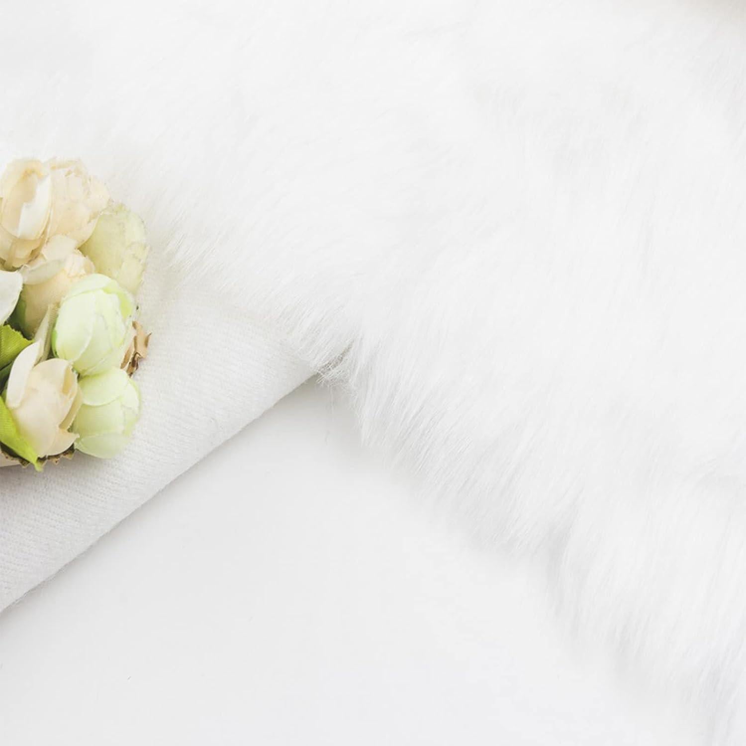 Funda de Árbol de Navidad TOBEHIGHER 121.92 cm Blanca Piel Sintética